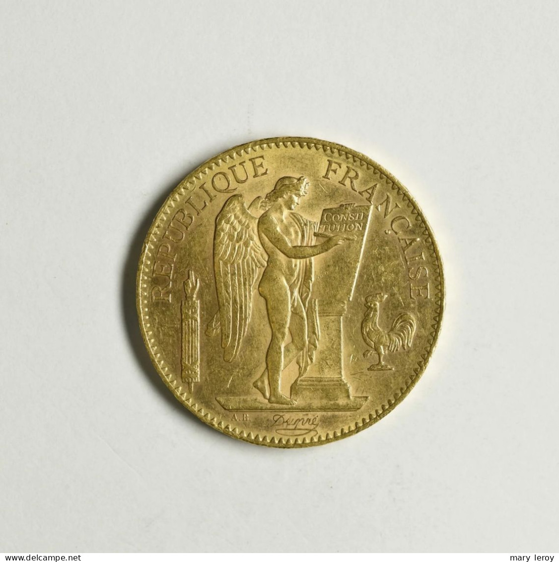 Superbe & Rare Pièce De 100 Francs Or Génie Paris 1906 G. 1137 - 100 Francs (gold)