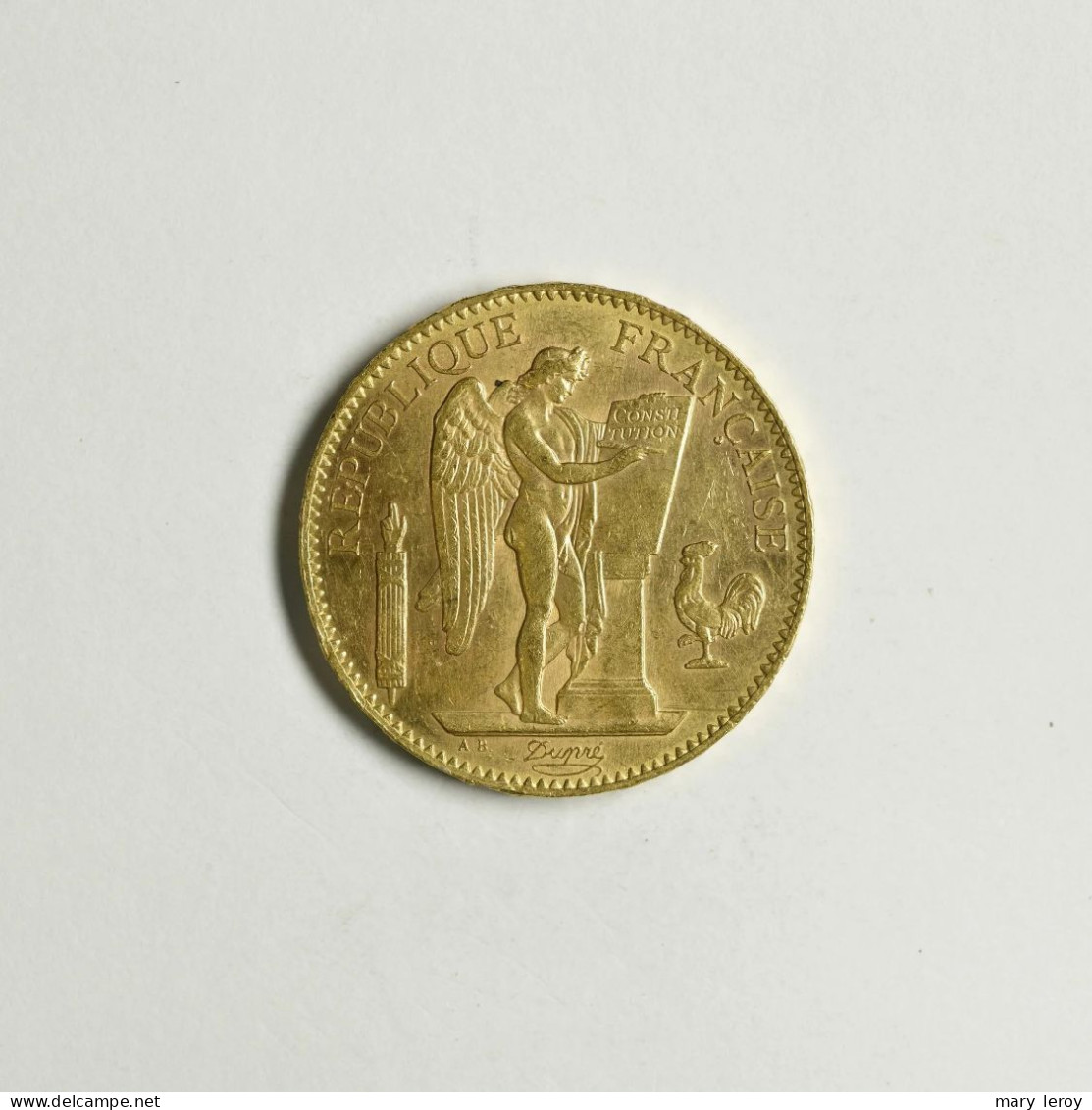 Superbe & Rare Pièce De 100 Francs Or Génie Paris 1908 G. 1137 - 100 Francs (oro)