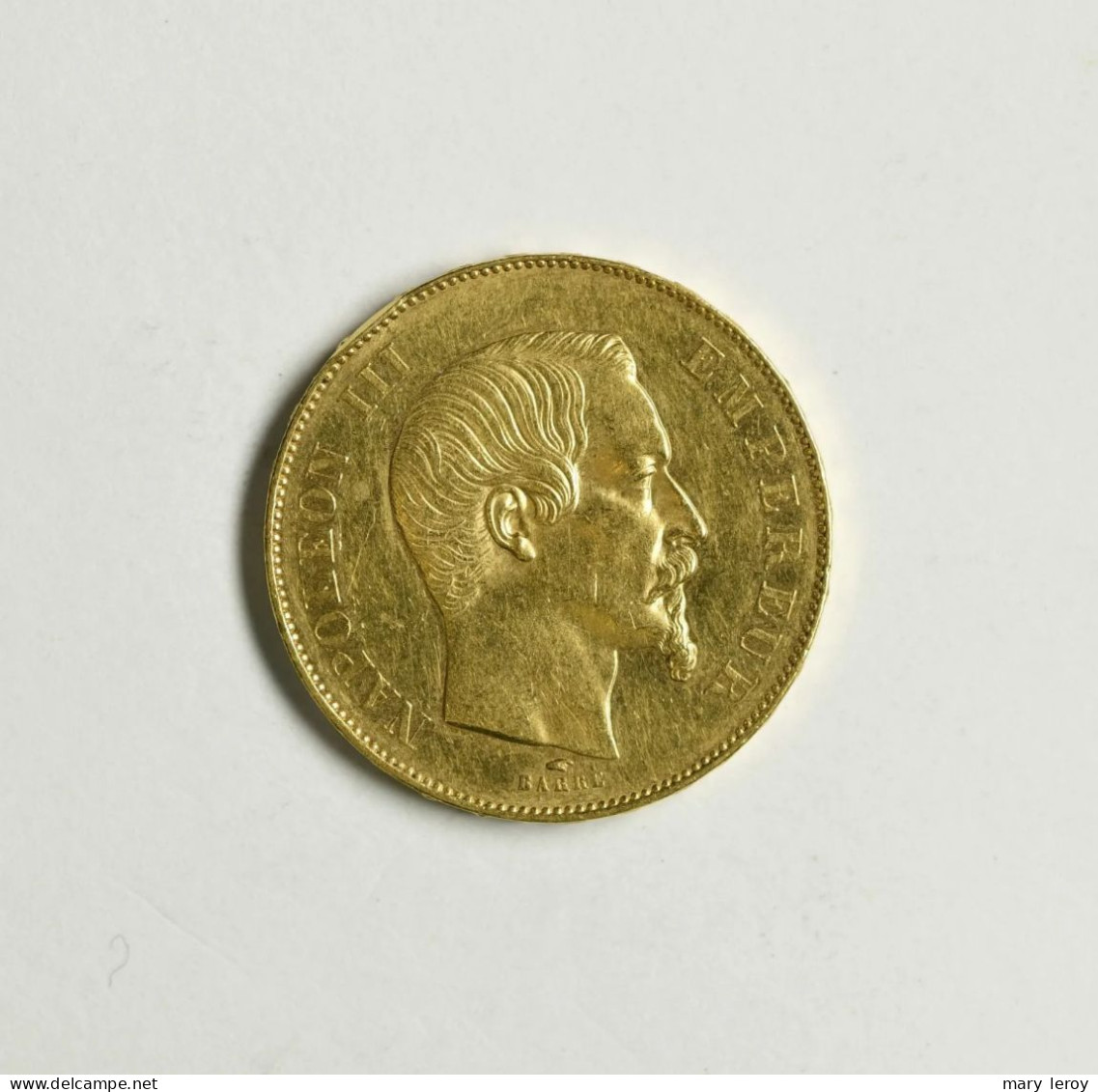 Superbe & Rare Pièce De 50 Francs Napoléon Paris 1858 G. 1111 - 50 Francs (oro)