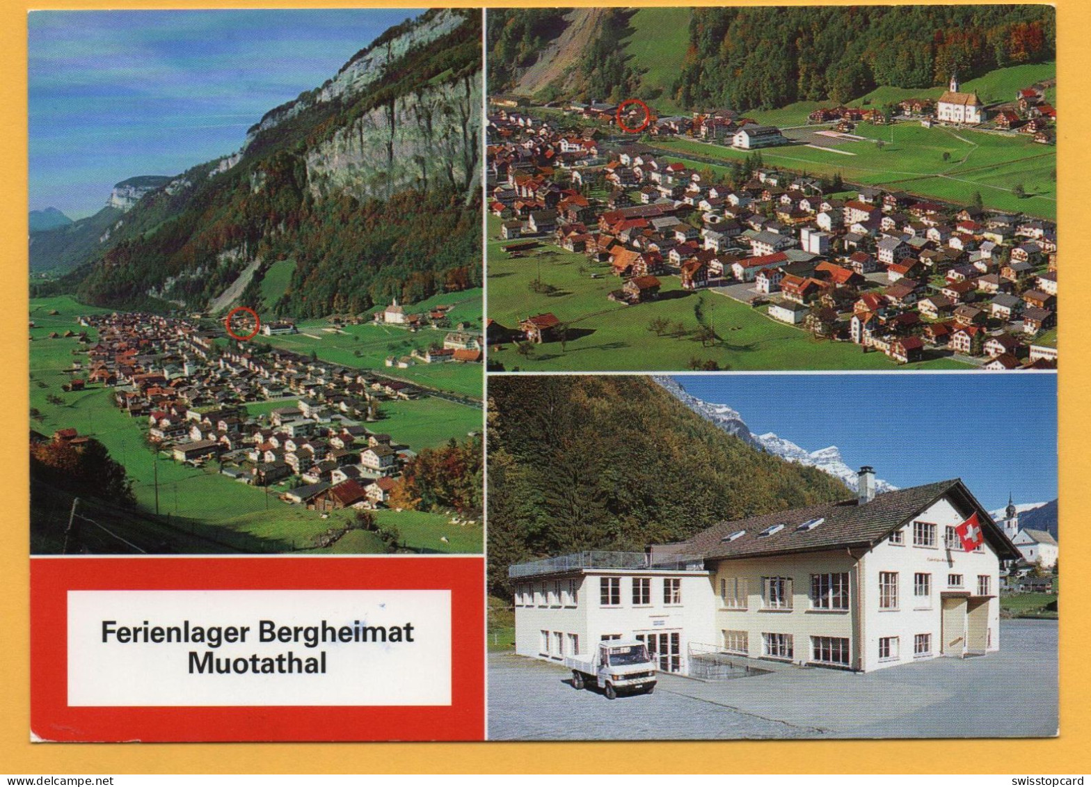 MUOTATHAL Ferienlager Bergheimat Auto - Muotathal