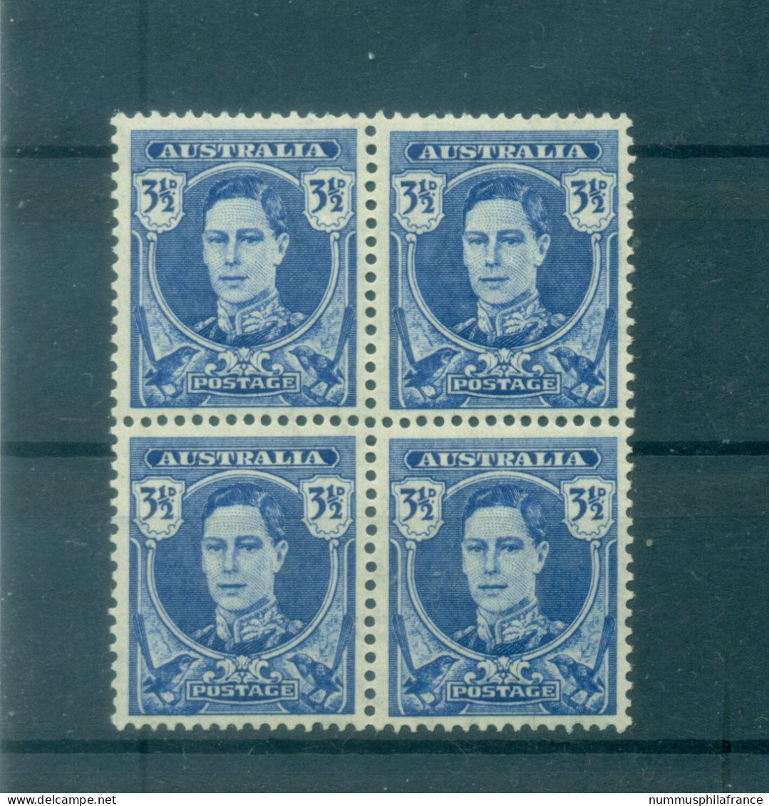 Australie 1938-42 - Y & T N. 134 - Série Courante (Michel N. 167) - Nuevos