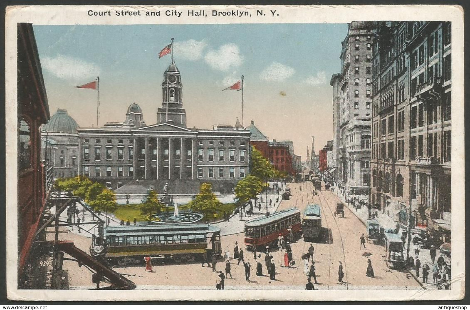 United States-----New York City (Brooklyn)-----old Postcard - Brooklyn