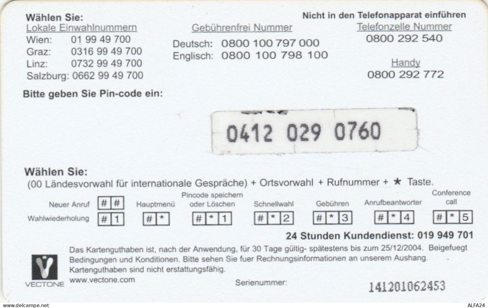 PREPAID PHONE CARD GERMANIA  (PM270 - [2] Prepaid