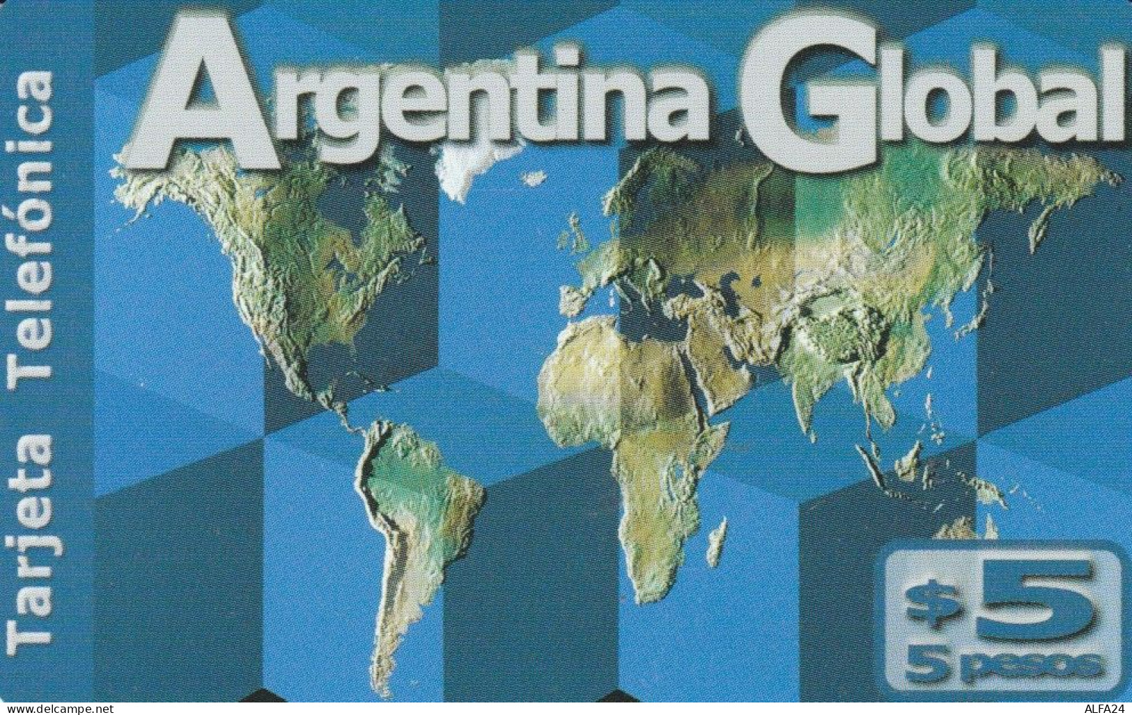 PREPAID PHONE CARD ARGENTINA  (PM1250 - Argentine