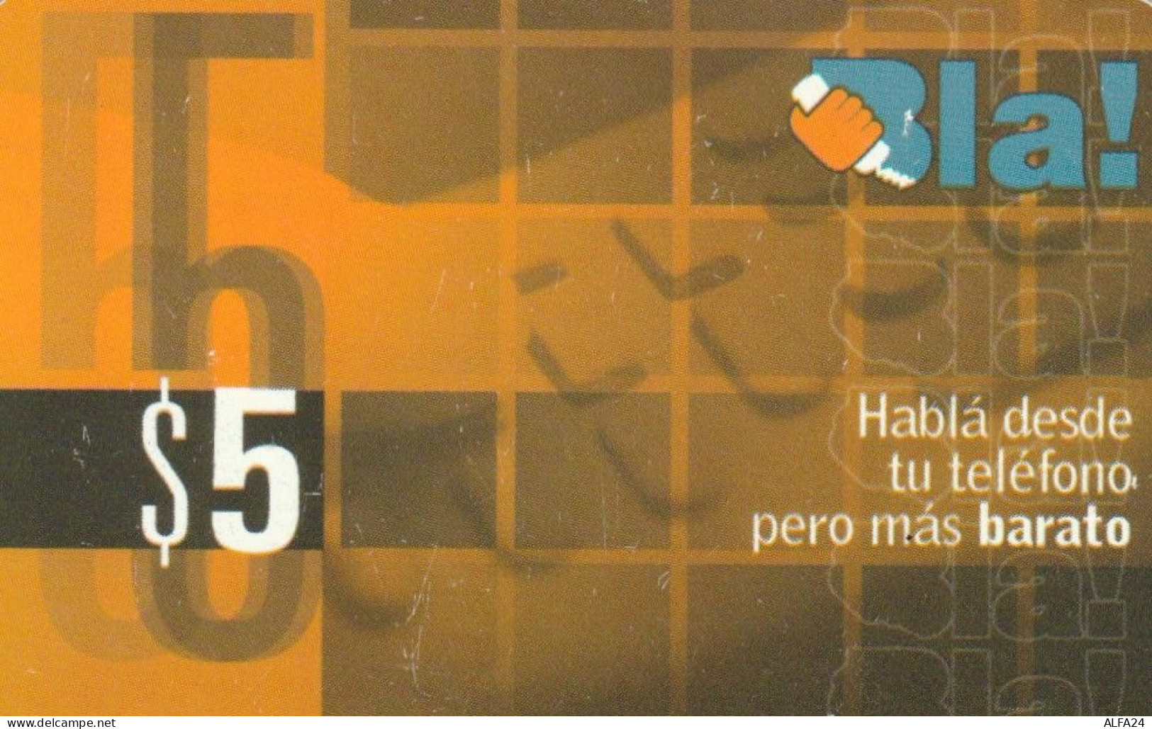 PREPAID PHONE CARD ARGENTINA  (PM2206 - Argentine