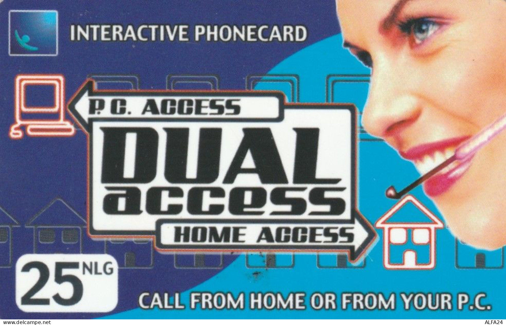 PREPAID PHONE CARD PAESI BASSI  (PM2564 - [3] Sim Cards, Prepaid & Refills