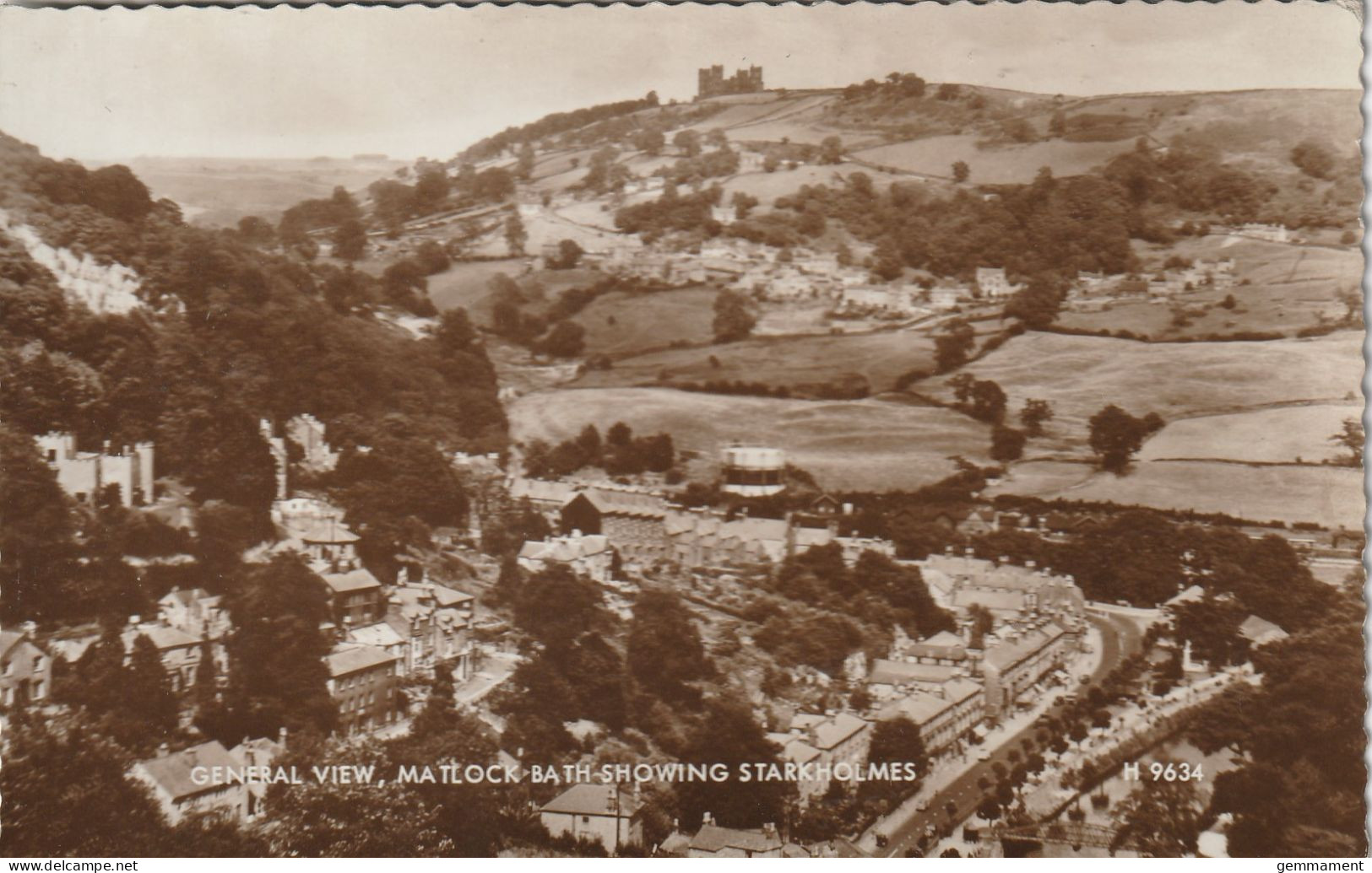 MATLOCK BATH - SHOWING STARKHOLMES - Derbyshire