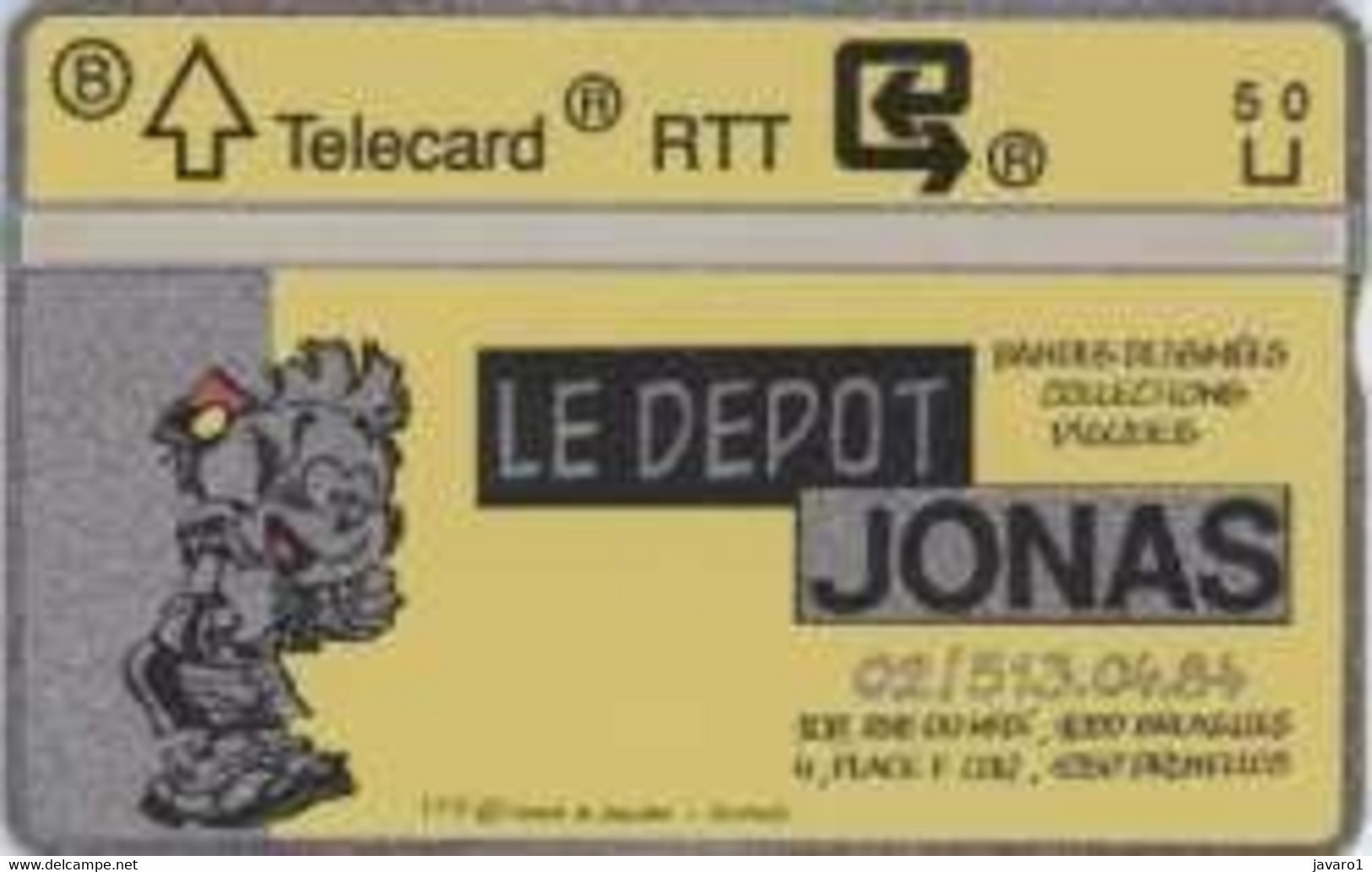 1991 : P136 LE DEPOT JONAS(Petit Spirou) Comics MINT - Without Chip