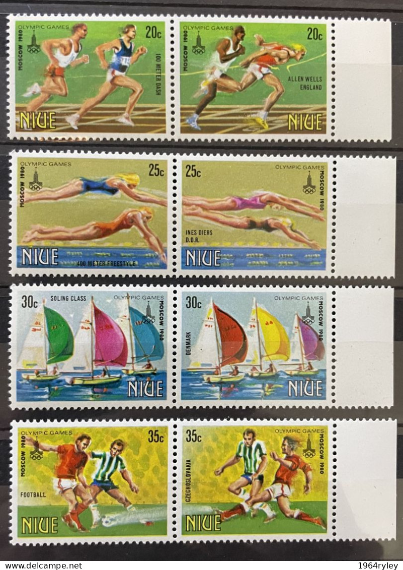 NIUE - MNH** - 1980  # 293/296 - Niue