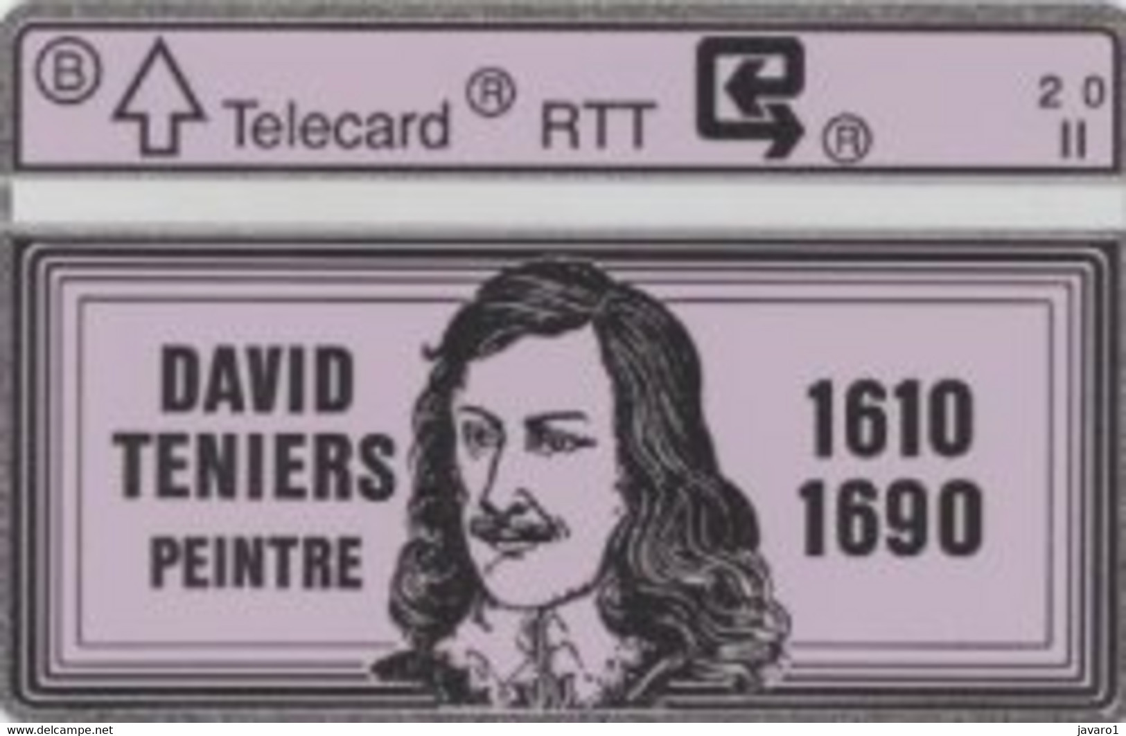 1990 : P034 TENIERS DAVID , Peintre , Painter MINT - Sans Puce