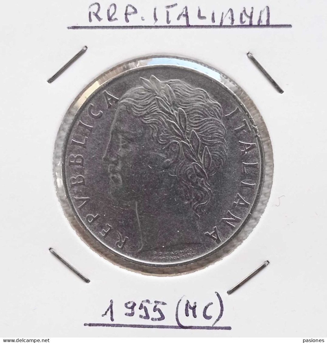 Repubblica Italiana L.100 1955 - 100 Liras