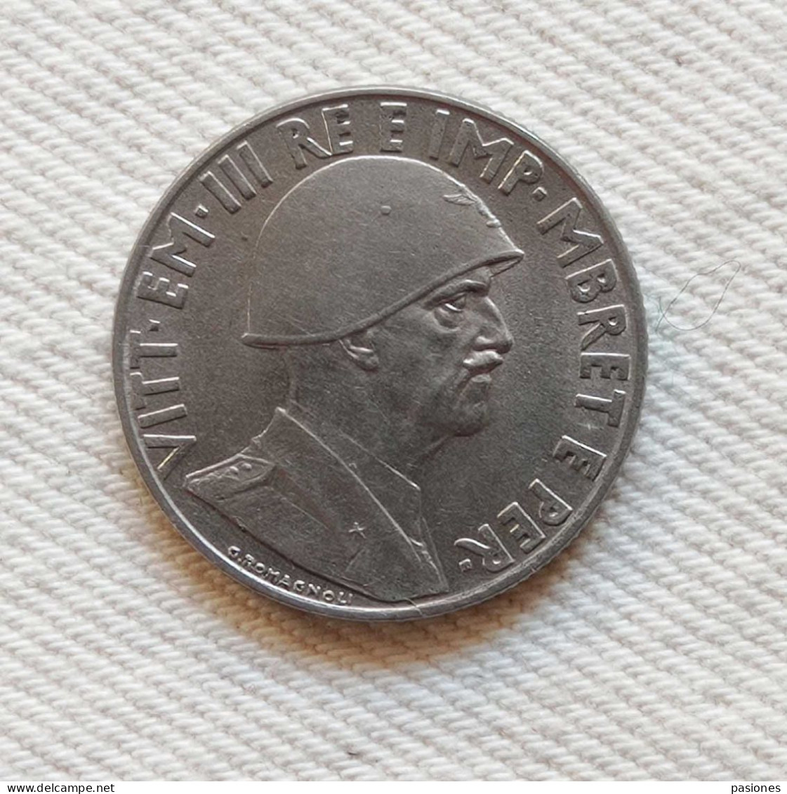 Albania Vittorio Emanuele III 1 Lek 1939 XVIII  Q.FDC - Albanië