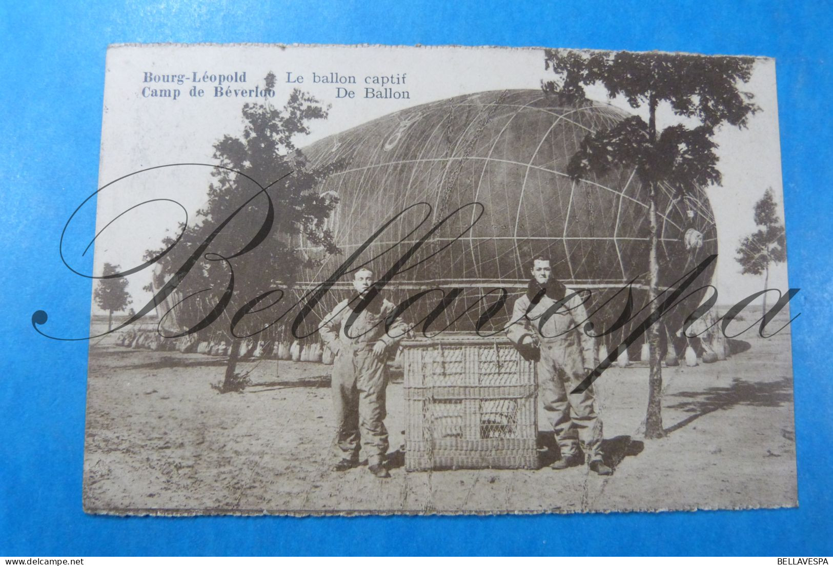 Belgisch Leger  Camp Kamp Van Beverloo Bourg Leopold Armee Belge Balon Captif  1929 - Manoeuvres