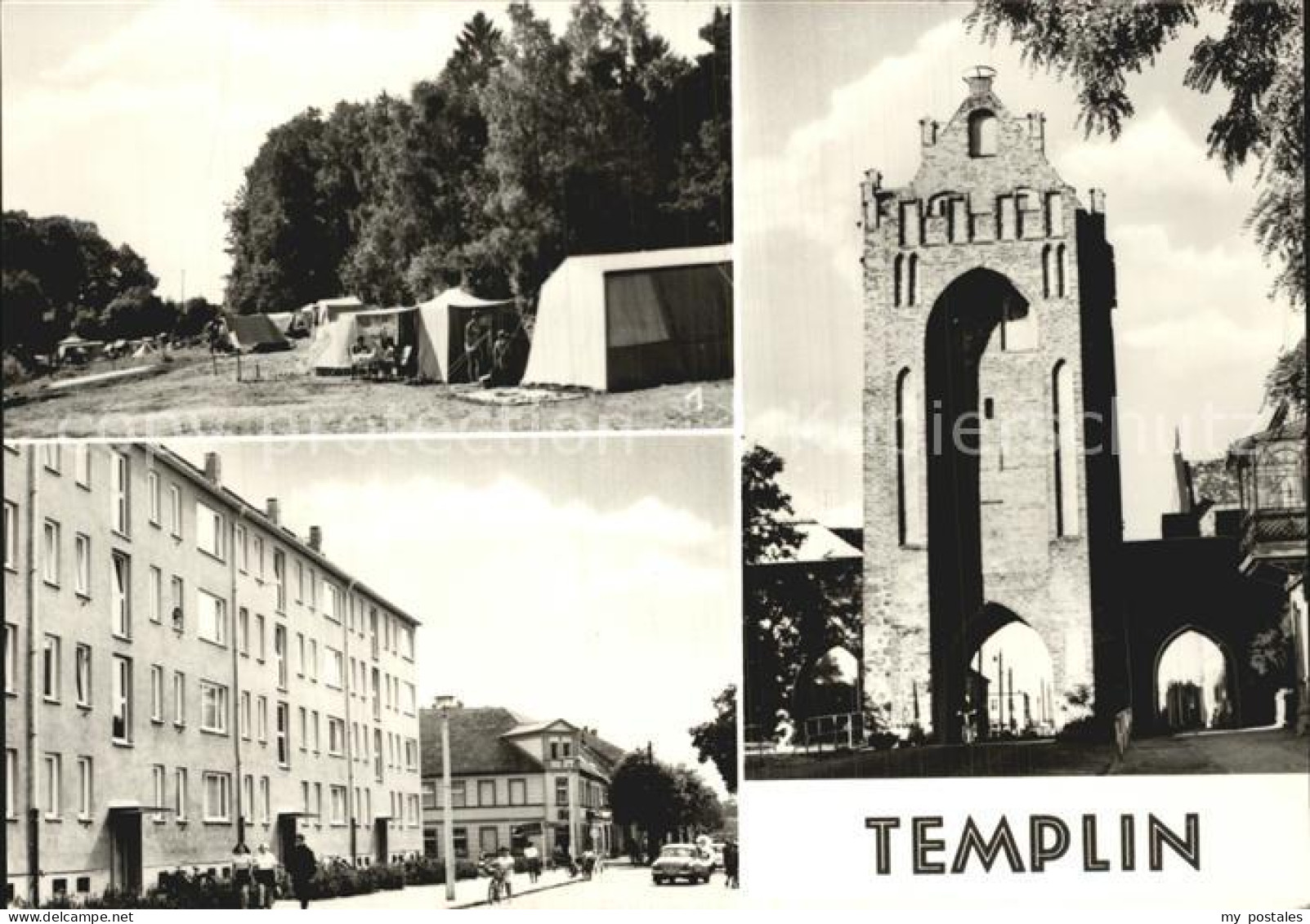 42601994 Templin Berliner Tor Zeltplatz Puschkinstrasse Templin - Templin