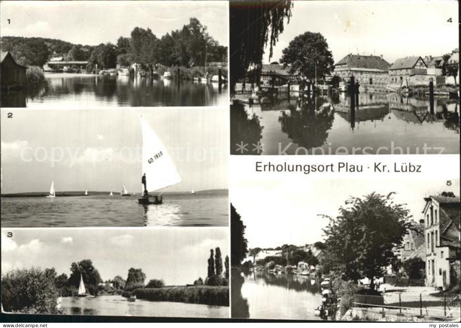 42601955 Plau See Elde Schleuse Plau Am See - Plau