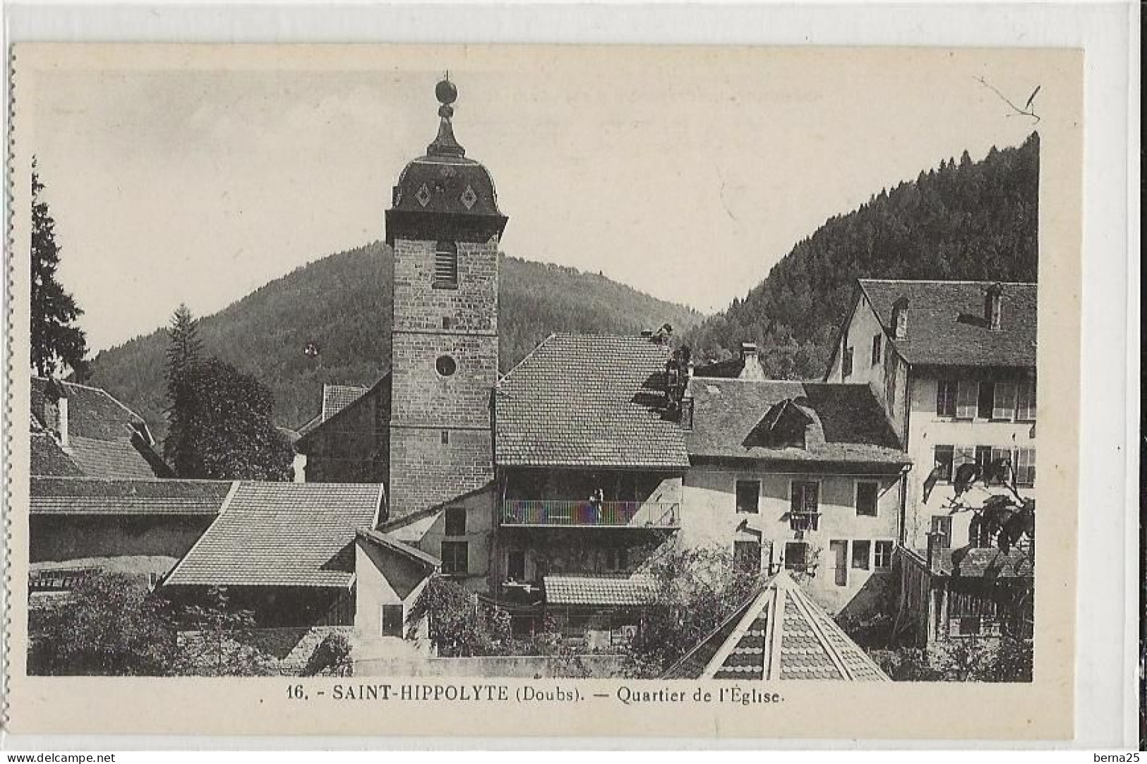 SAINT HIPPOLYTE DANS LE DOUBS - Saint Hippolyte