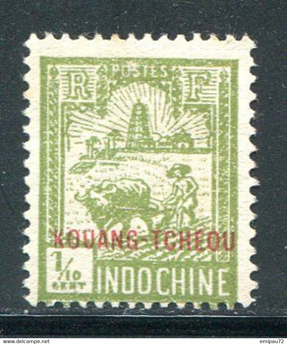 KOUANG TCHEOU- Y&T N°73- Neuf Sans Gomme - Unused Stamps
