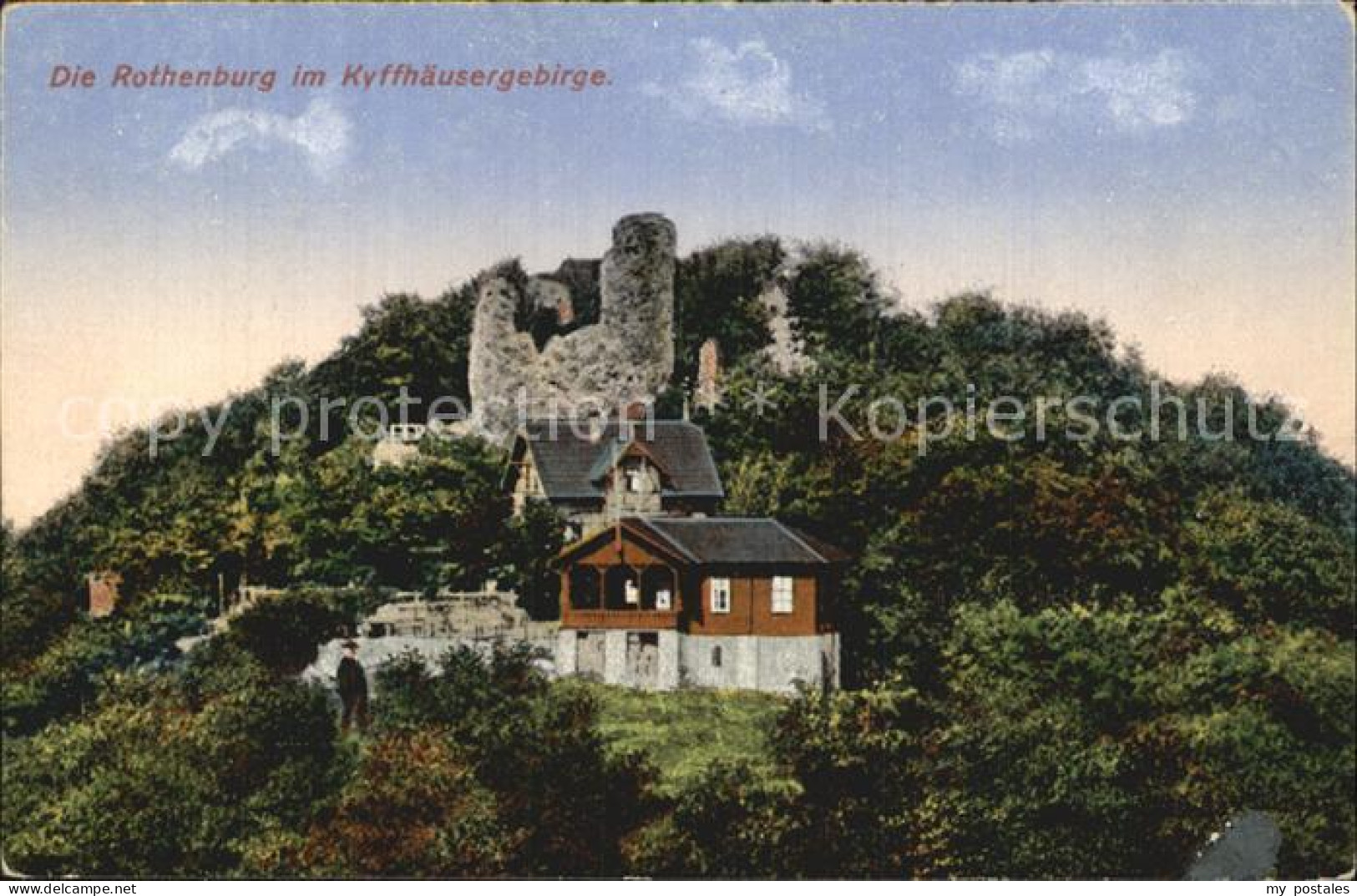 42601160 Kyffhaeuser Rothenburg Gebirge Bad Frankenhausen - Bad Frankenhausen