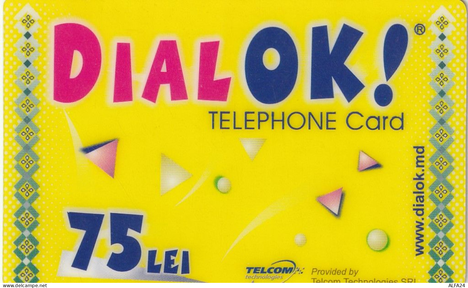 PREPAID PHONE CARD MOLDAVIA  (CV373 - Moldova