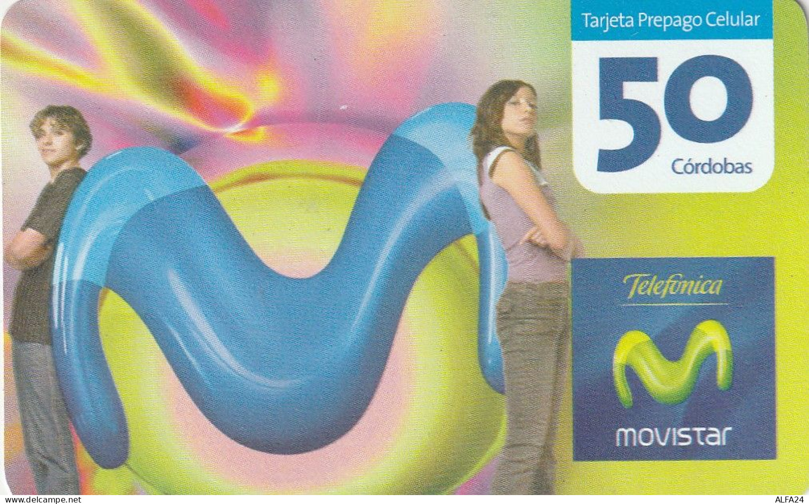 PREPAID PHONE CARD NICARAGUA  (CV345 - Nicaragua