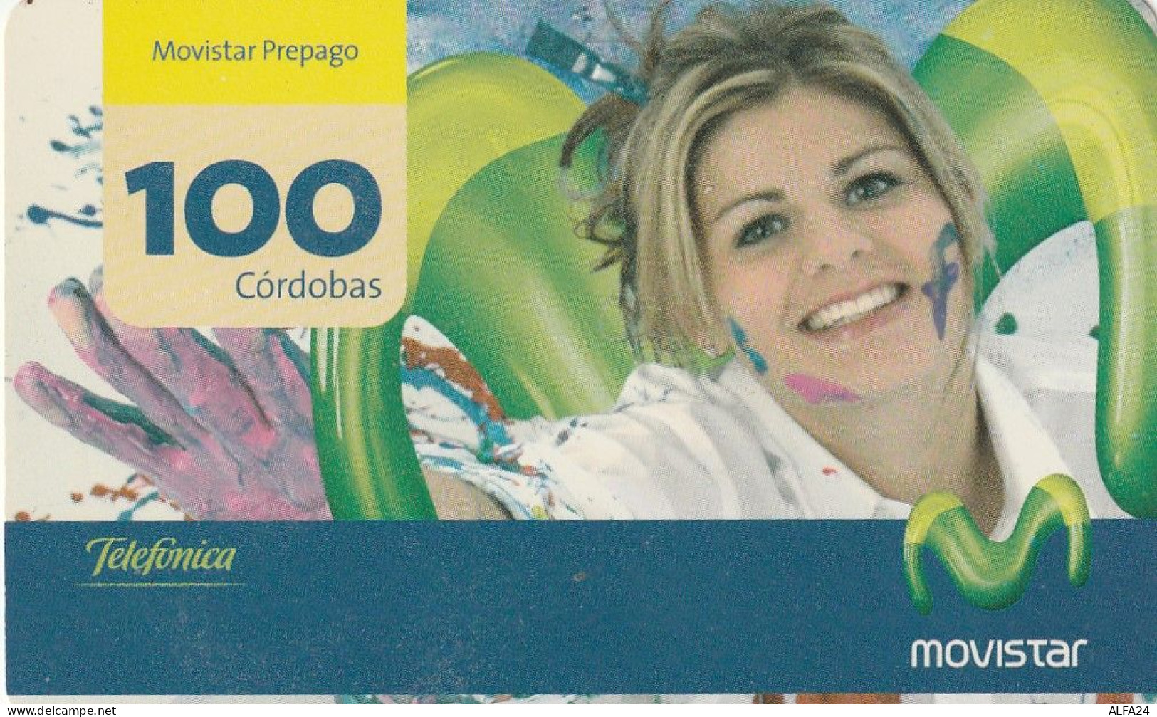 PREPAID PHONE CARD NICARAGUA  (CV334 - Nicaragua