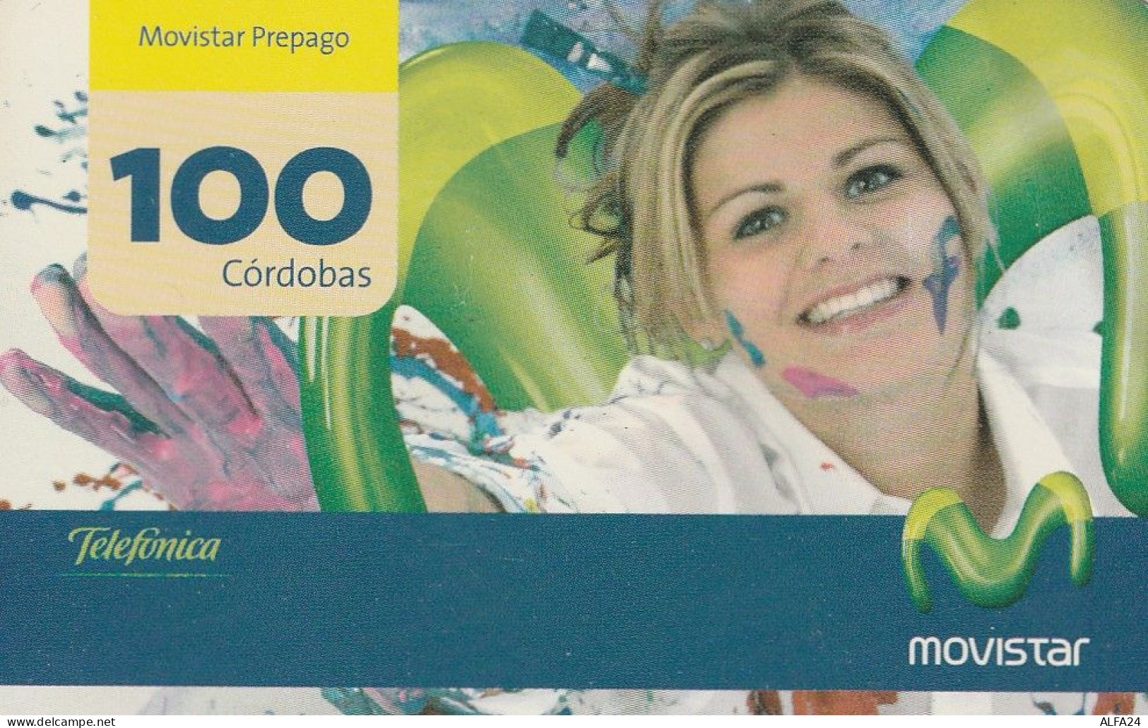 PREPAID PHONE CARD NICARAGUA  (CV335 - Nicaragua