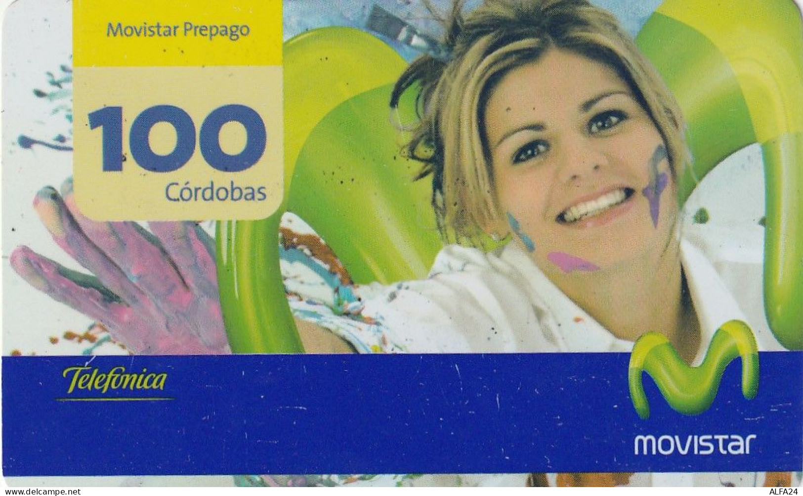 PREPAID PHONE CARD NICARAGUA  (CV323 - Nicaragua