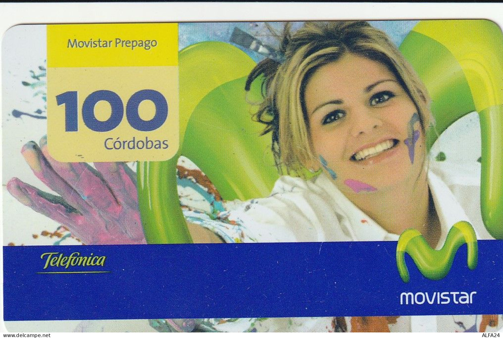 PREPAID PHONE CARD NICARAGUA  (CV322 - Nicaragua