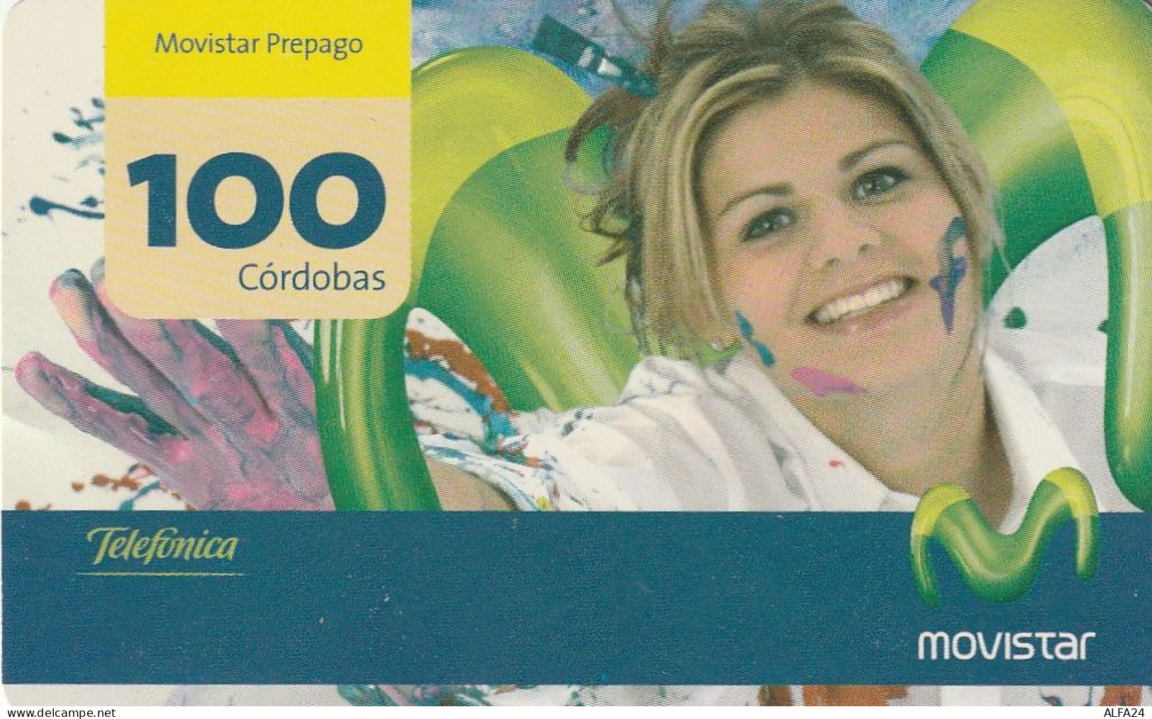 PREPAID PHONE CARD NICARAGUA  (CV313 - Nicaragua