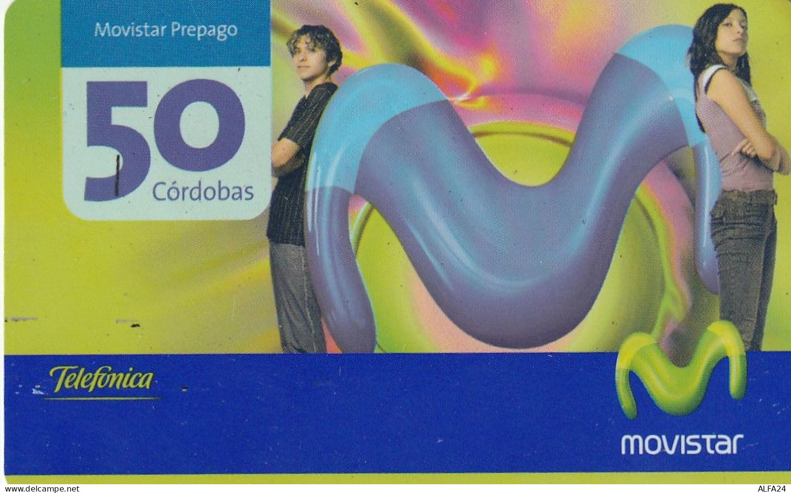 PREPAID PHONE CARD NICARAGUA  (CV304 - Nicaragua