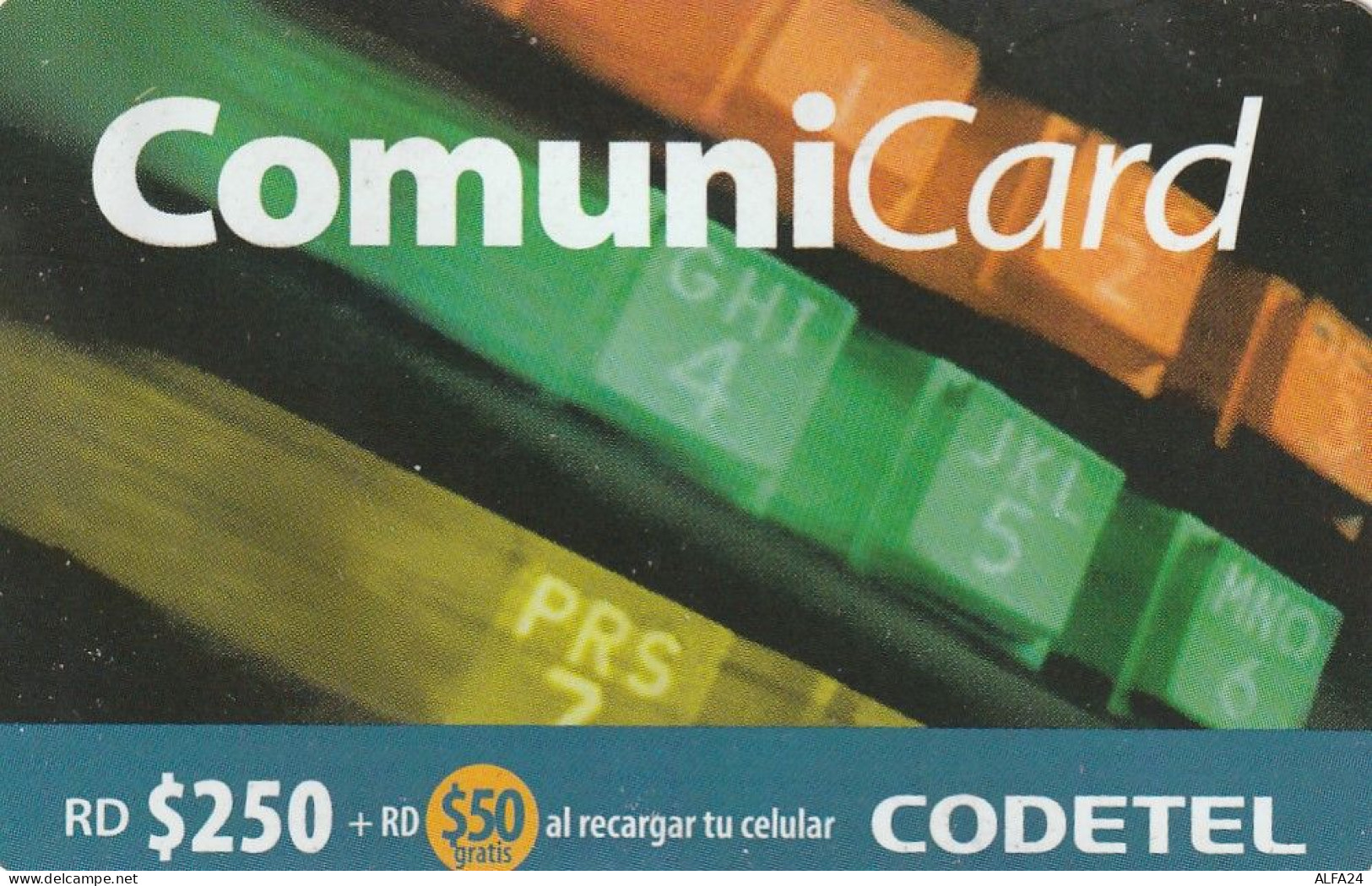 PREPAID PHONE CARD REPUBBLICA DOMINICANA  (CV270 - Dominicana