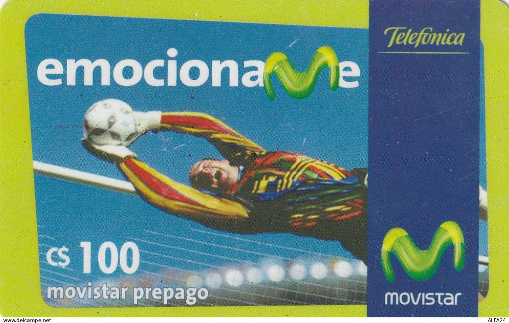 PREPAID PHONE CARD NICARAGUA  (CV280 - Nicaragua