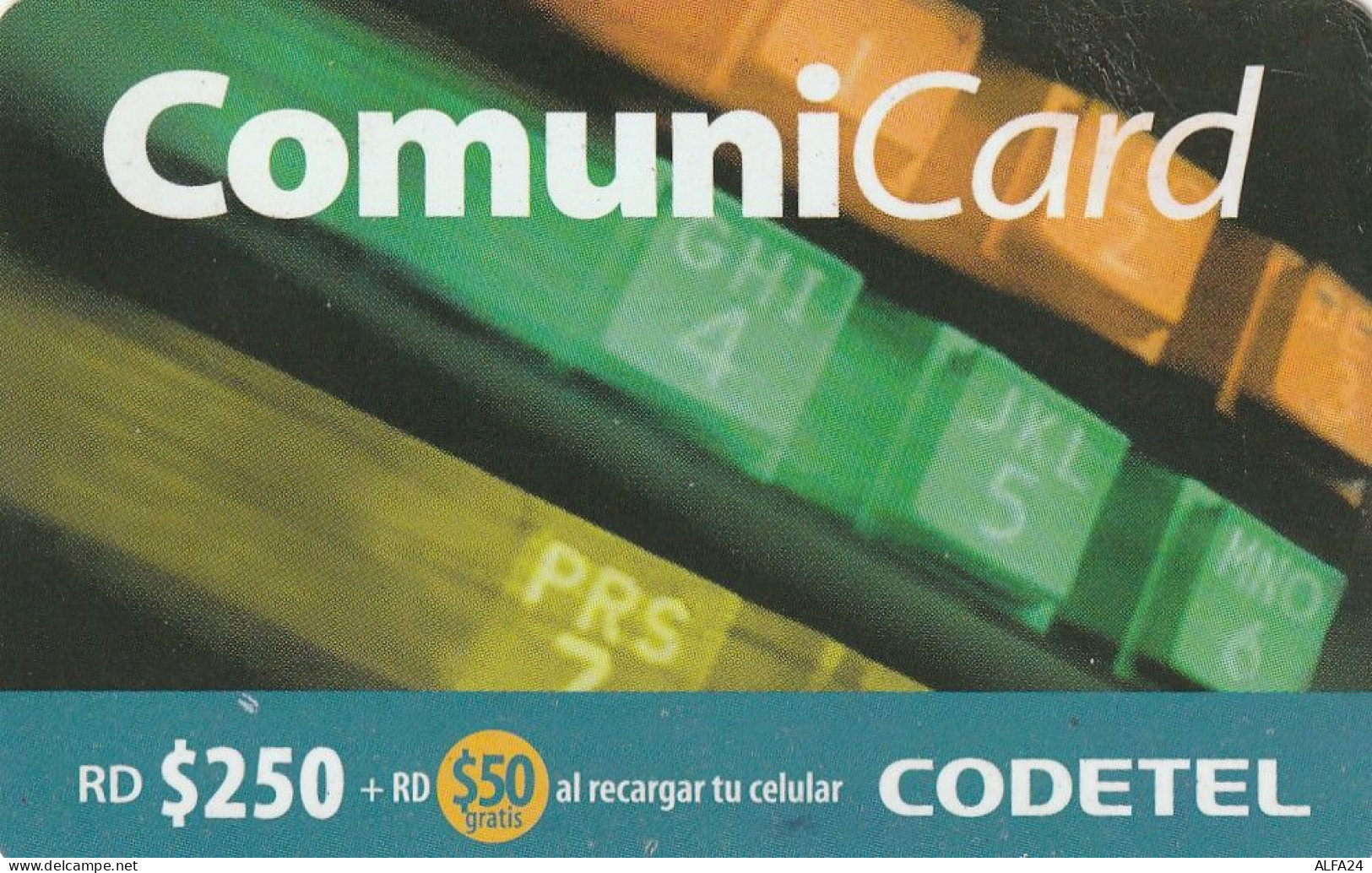 PREPAID PHONE CARD REPUBBLICA DOMINICANA  (CV272 - Dominicana