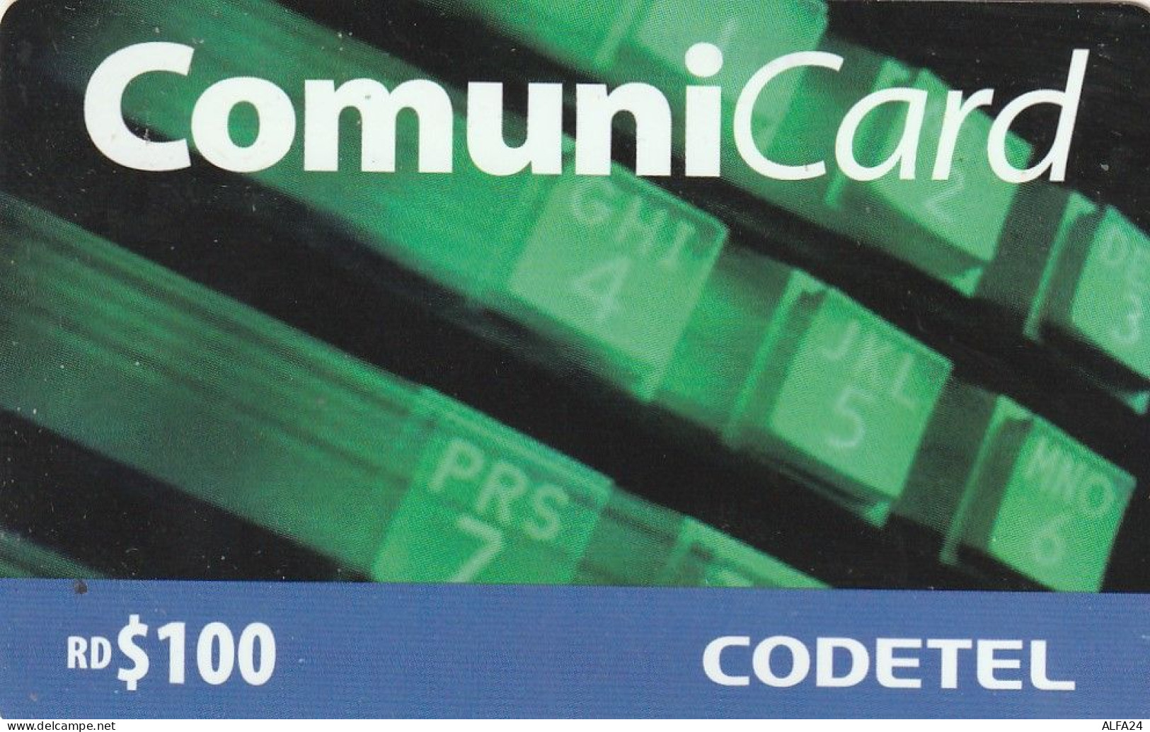 PREPAID PHONE CARD REPUBBLICA DOMINICANA  (CV274 - Dominik. Republik