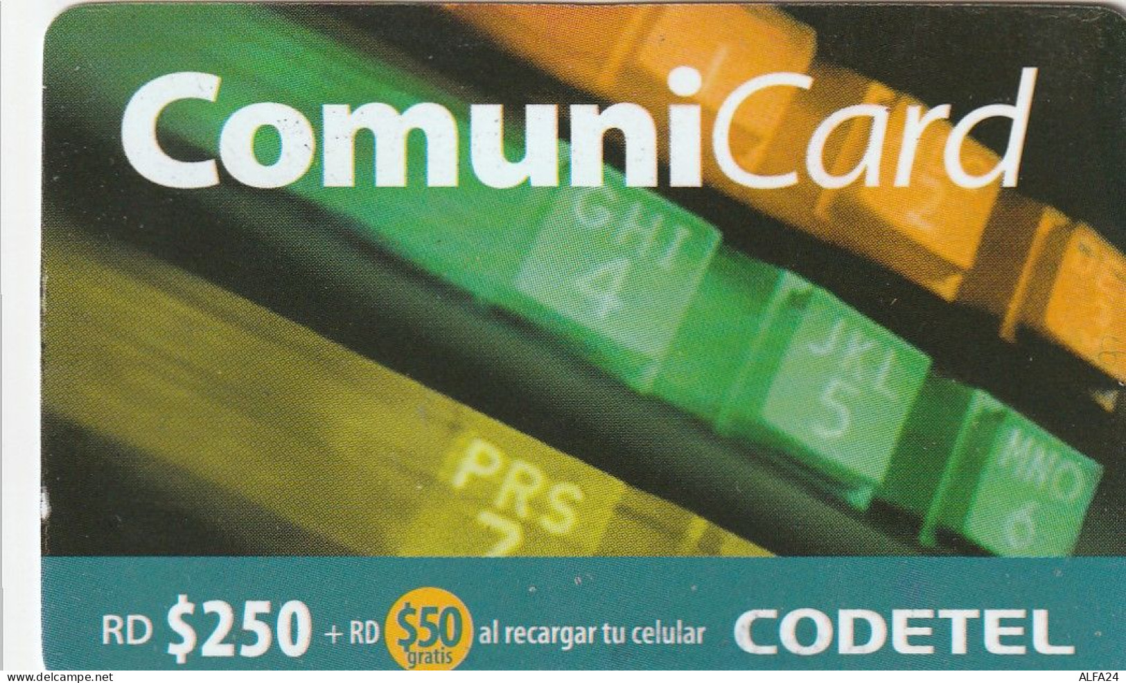 PREPAID PHONE CARD REPUBBLICA DOMINICANA  (CV273 - Dominicana