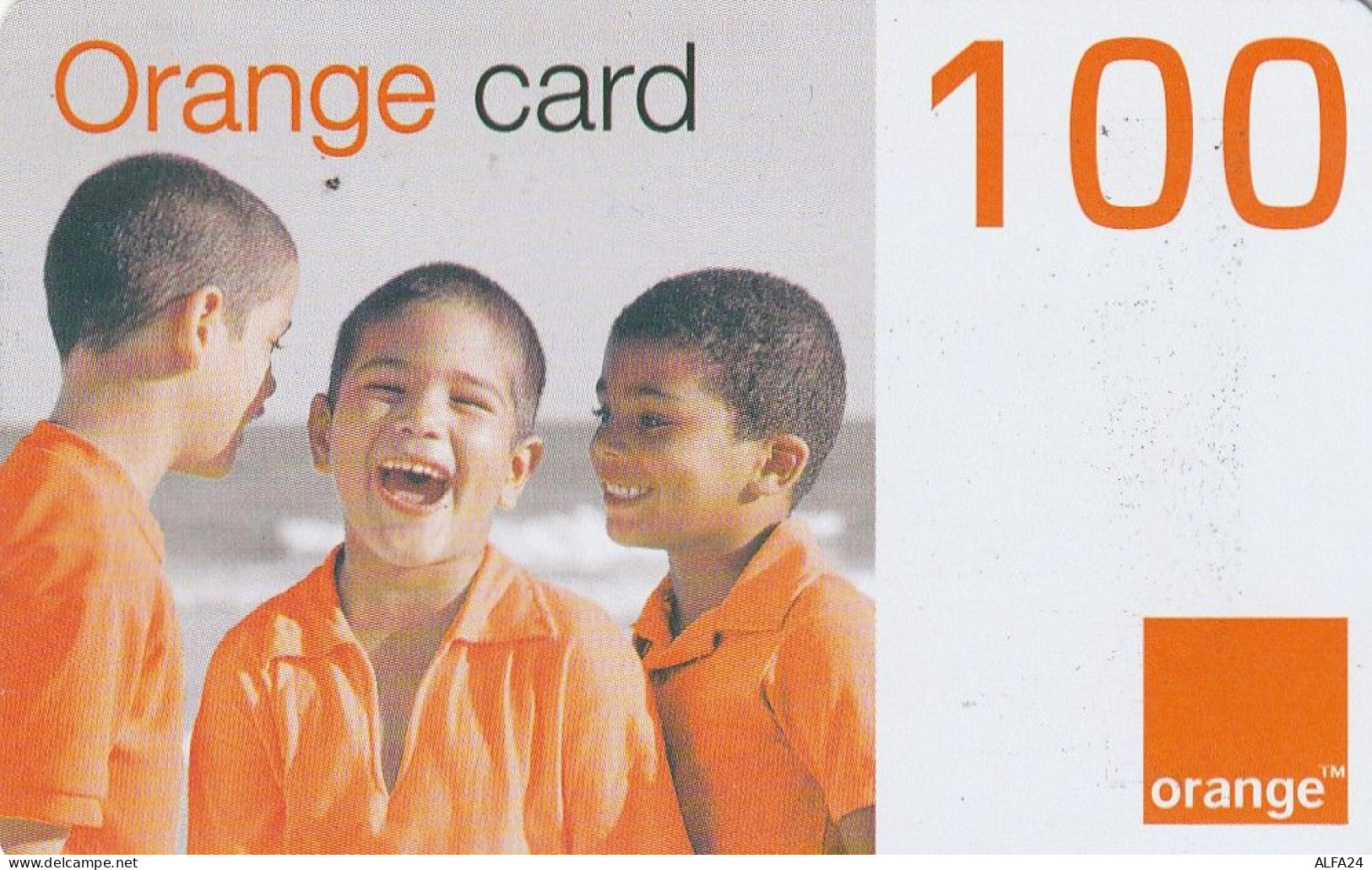 PREPAID PHONE CARD REPUBBLICA DOMINICANA ORANGE (CV254 - Dominicaanse Republiek