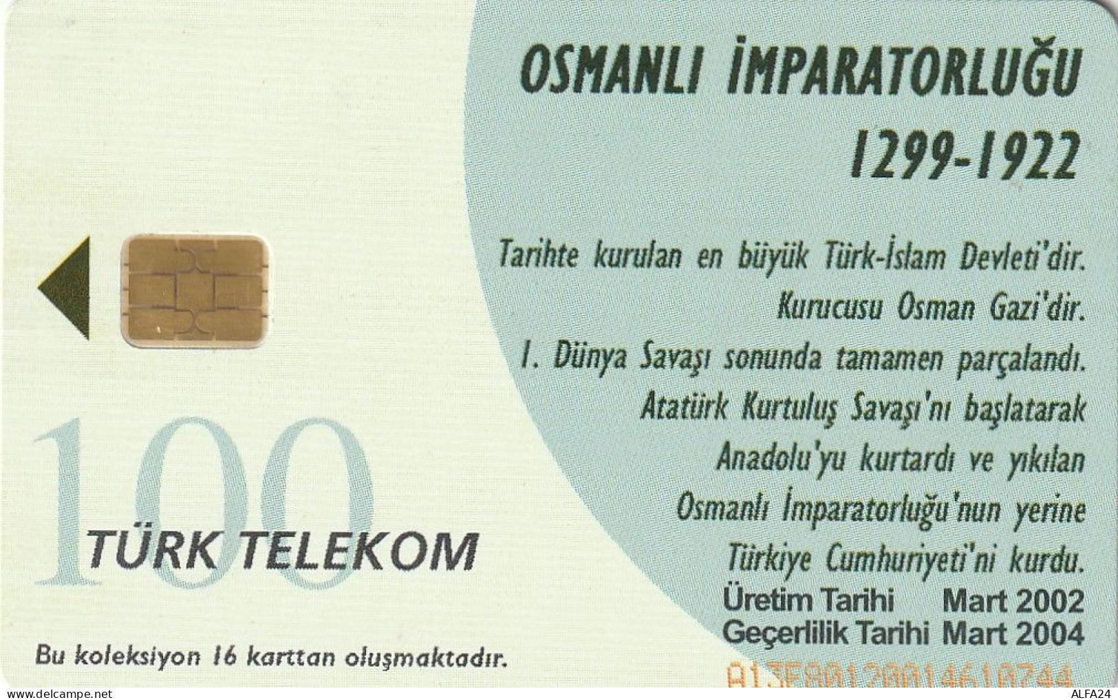 PHONE CARD TURCHIA  (CV979 - Turquie