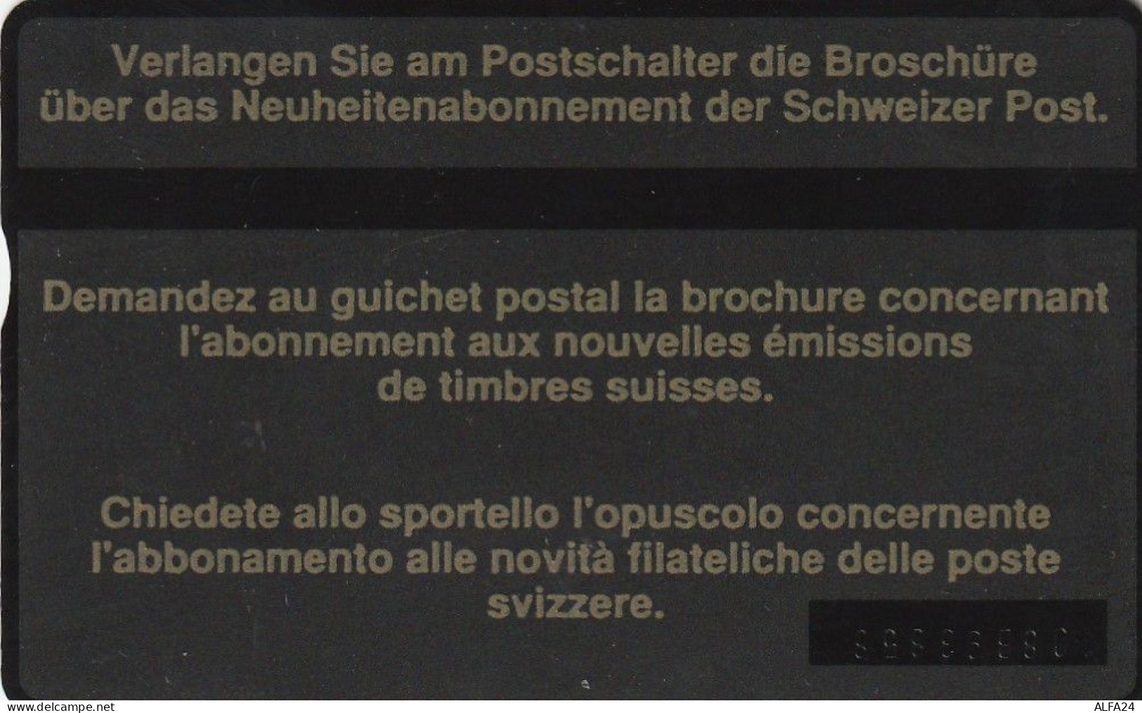 PHONE CARD SVIZZERA  (CV937 - Suisse