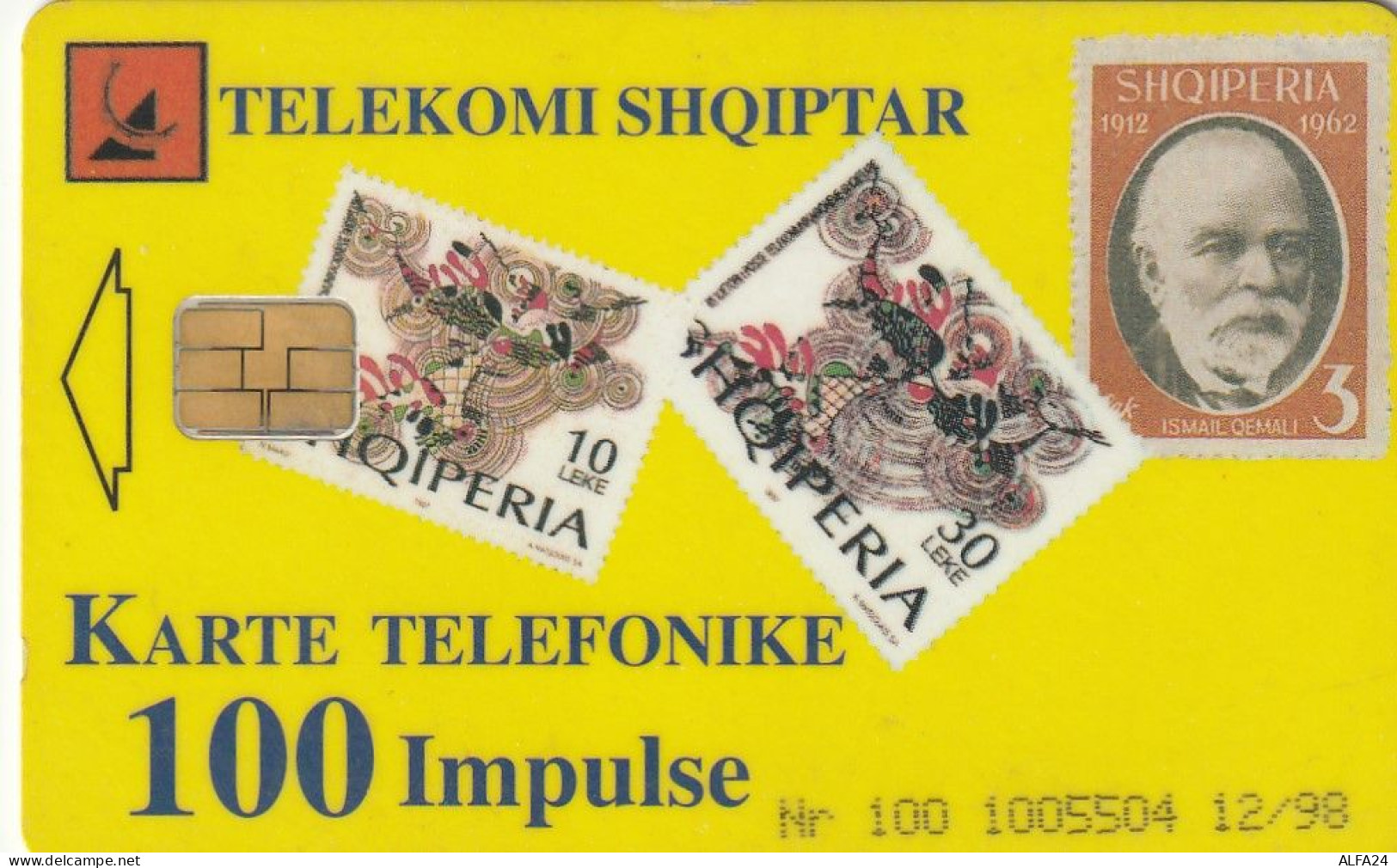 PHONE CARD ALBANIA  (CV912 - Albanie