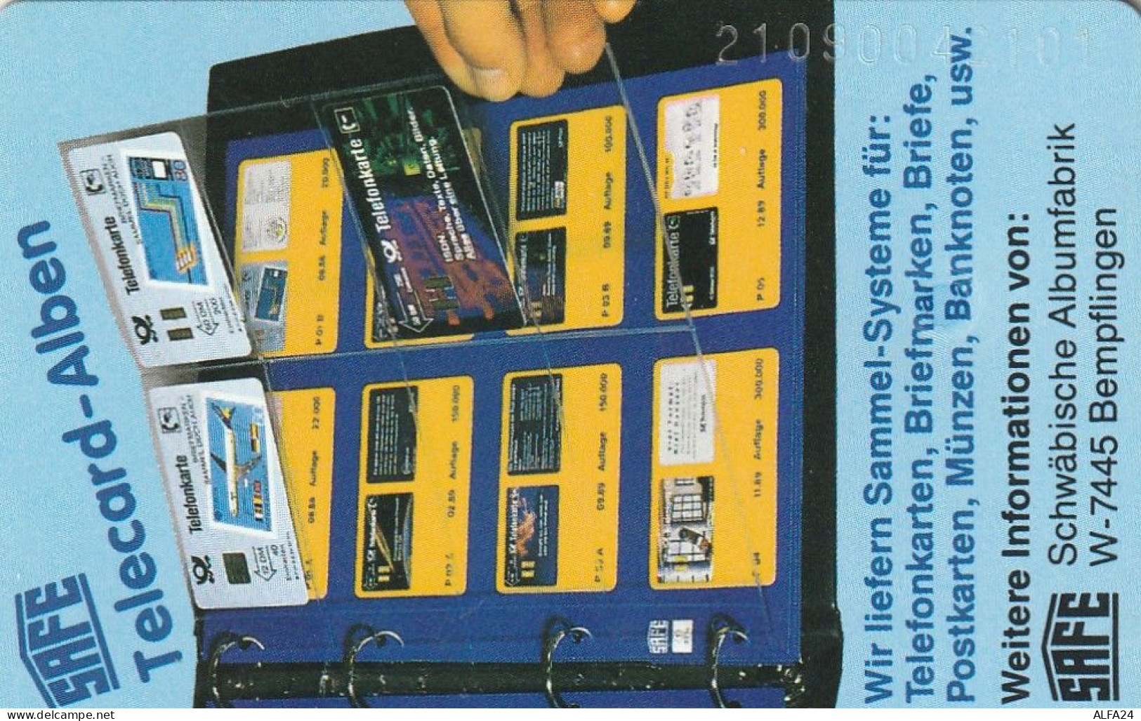 PHONE CARD GERMANIA SERIE S (CV881 - S-Series : Taquillas Con Publicidad De Terceros