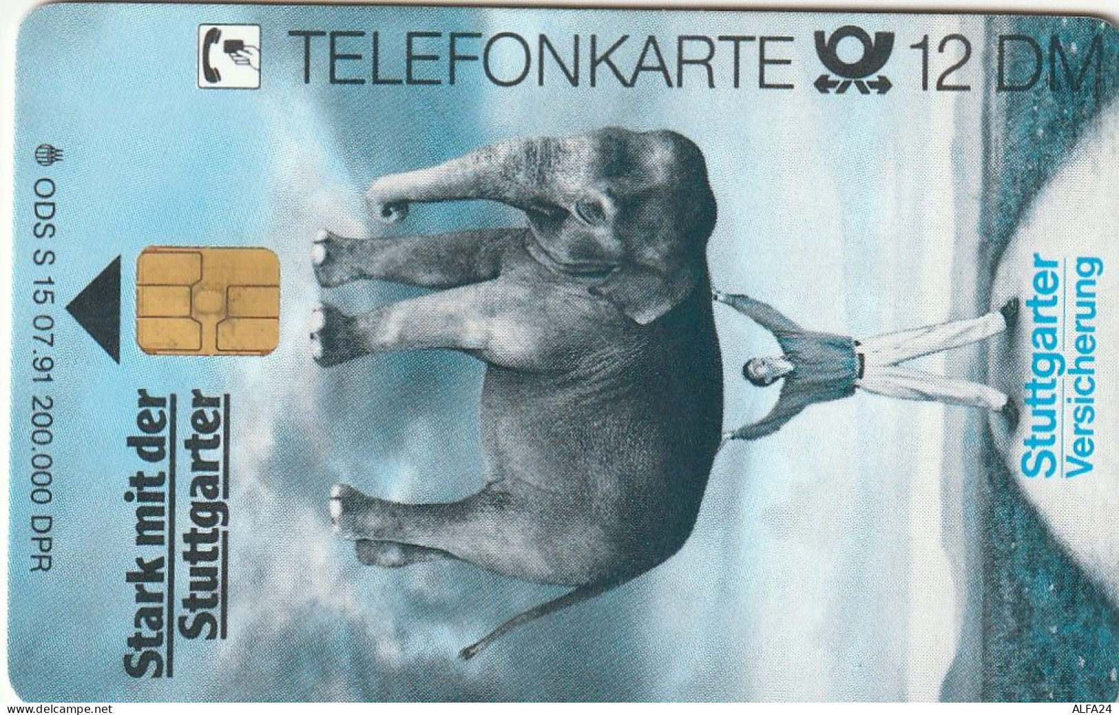 PHONE CARD GERMANIA SERIE S (CV882 - S-Reeksen : Loketten Met Reclame Van Derden