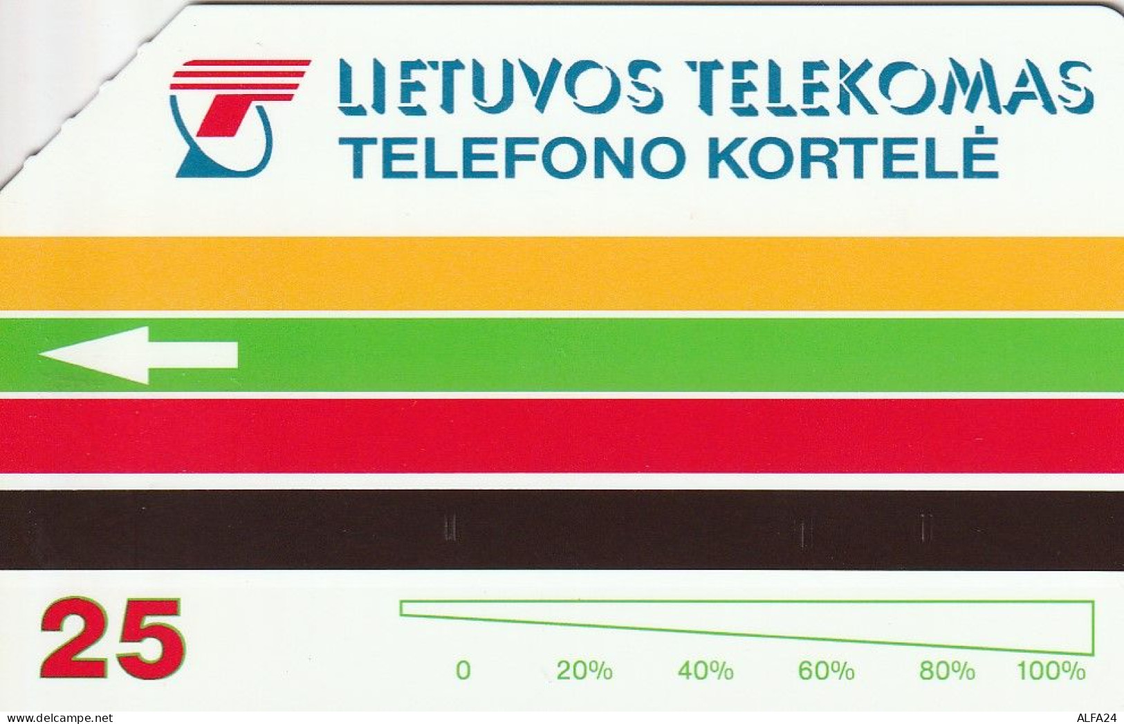 PHONE CARD LITUANIA URMET (CV813 - Lituanie