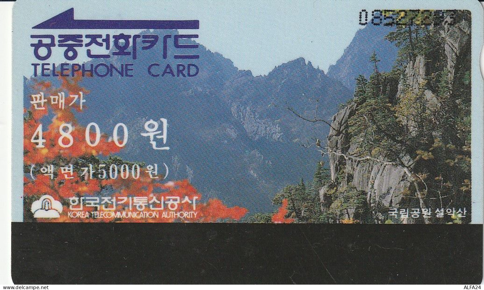 PHONE CARD COREA  (CV810 - Corée Du Sud