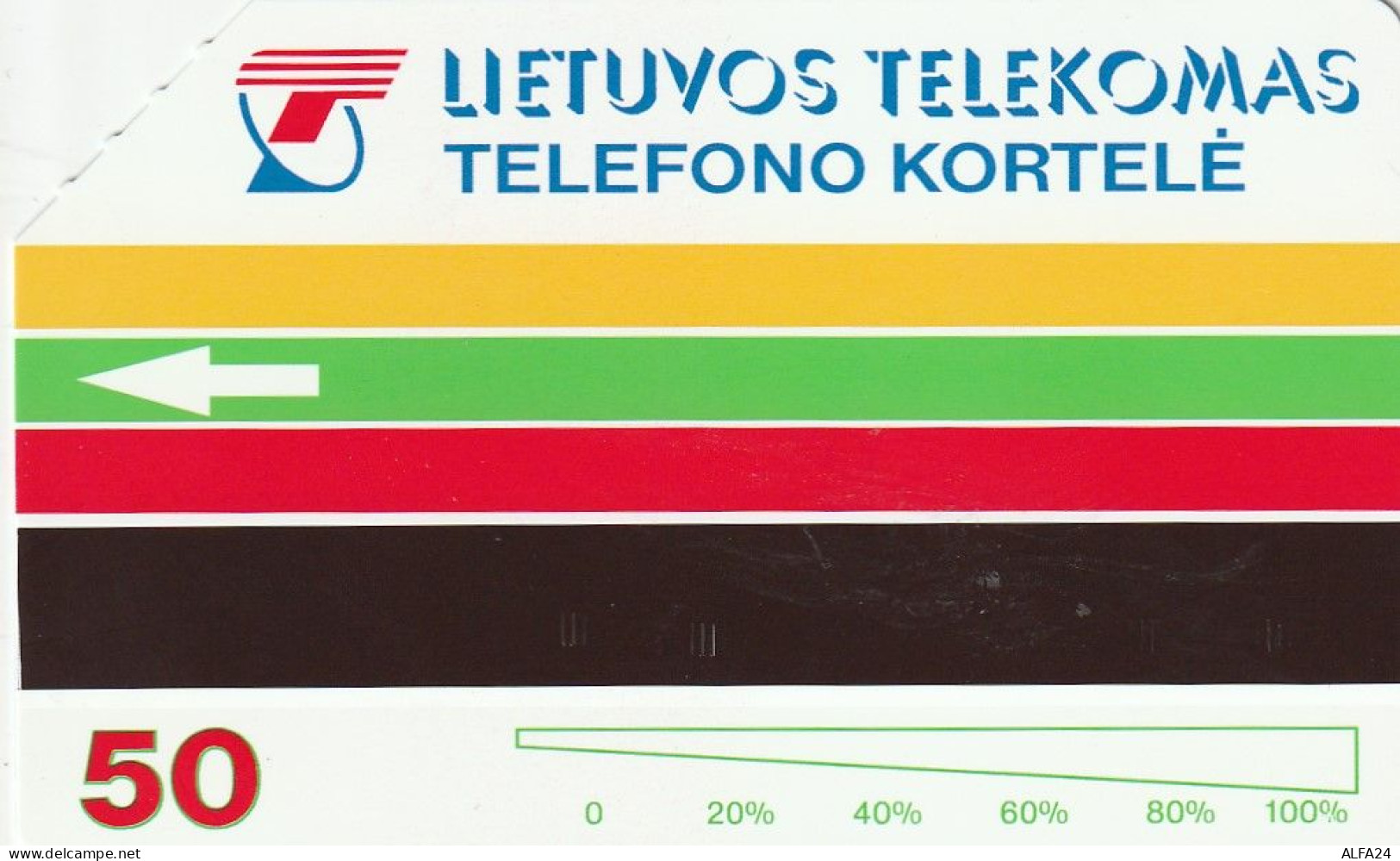 PHONE CARD LITUANIA URMET (CV799 - Litouwen