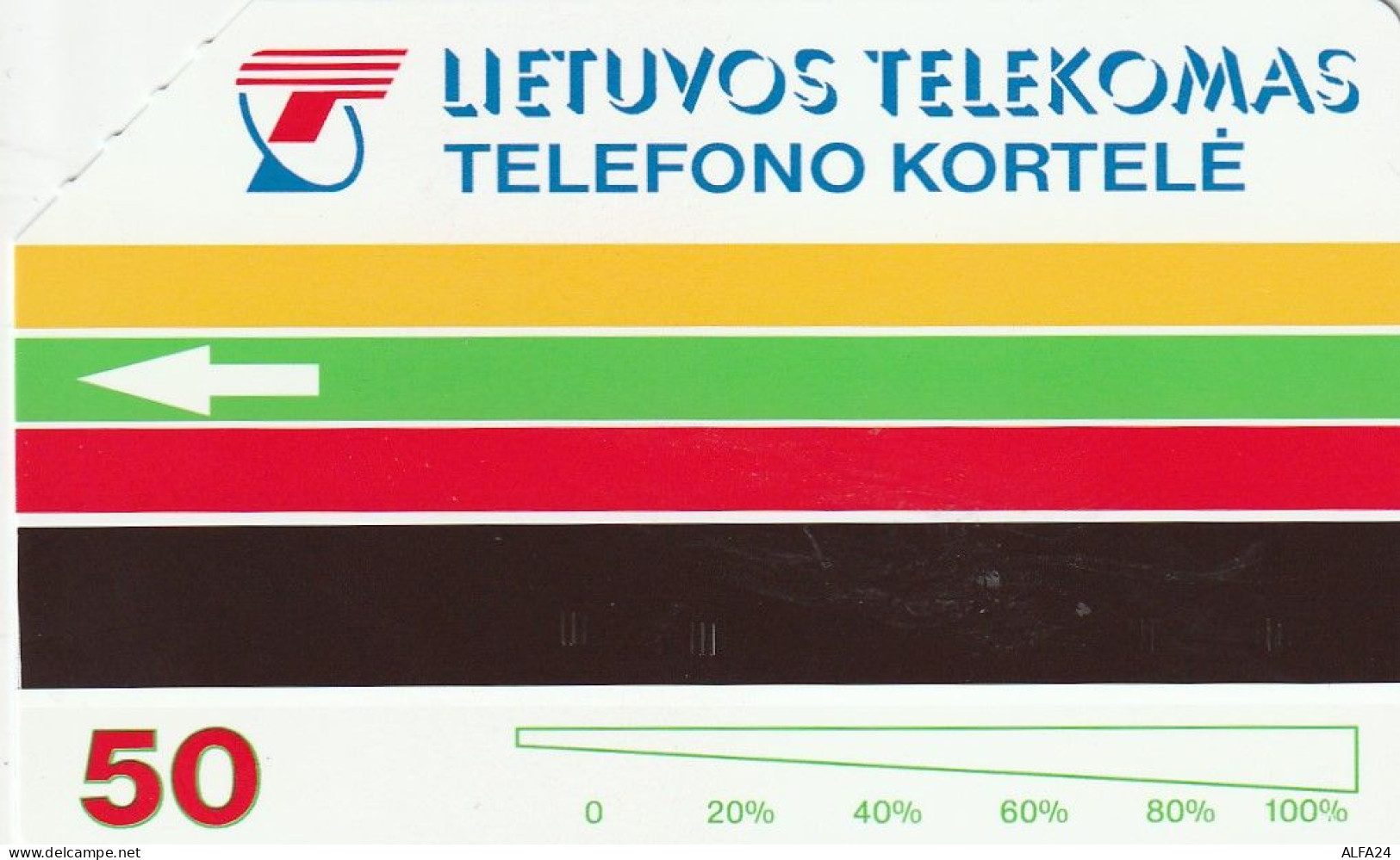 PHONE CARD LITUANIA URMET (CV799 - Lituanie