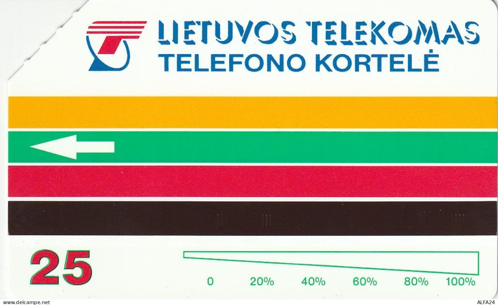 PHONE CARD LITUANIA URMET (CV786 - Lituanie