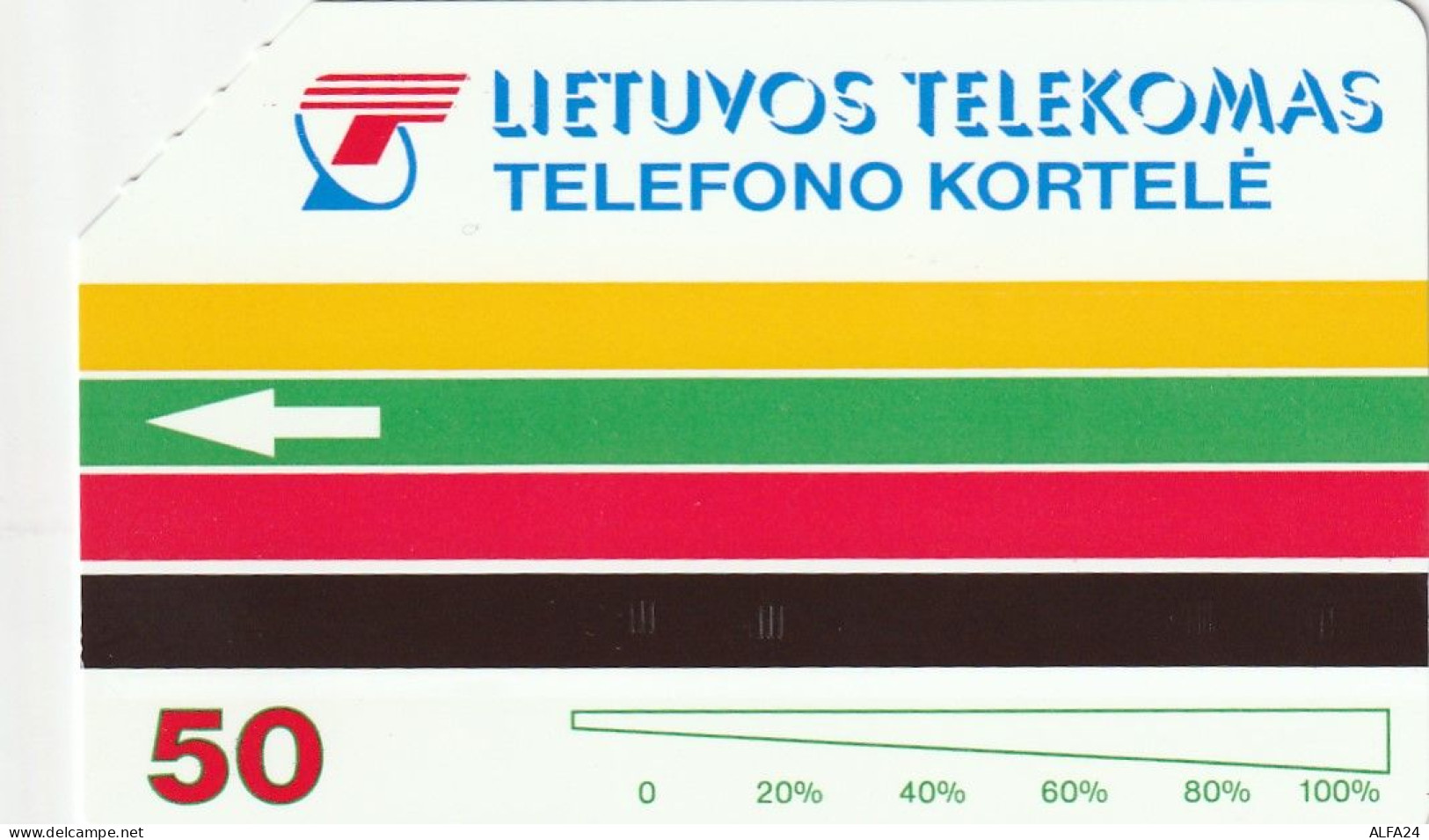 PHONE CARD LITUANIA URMET (CV797 - Lituanie