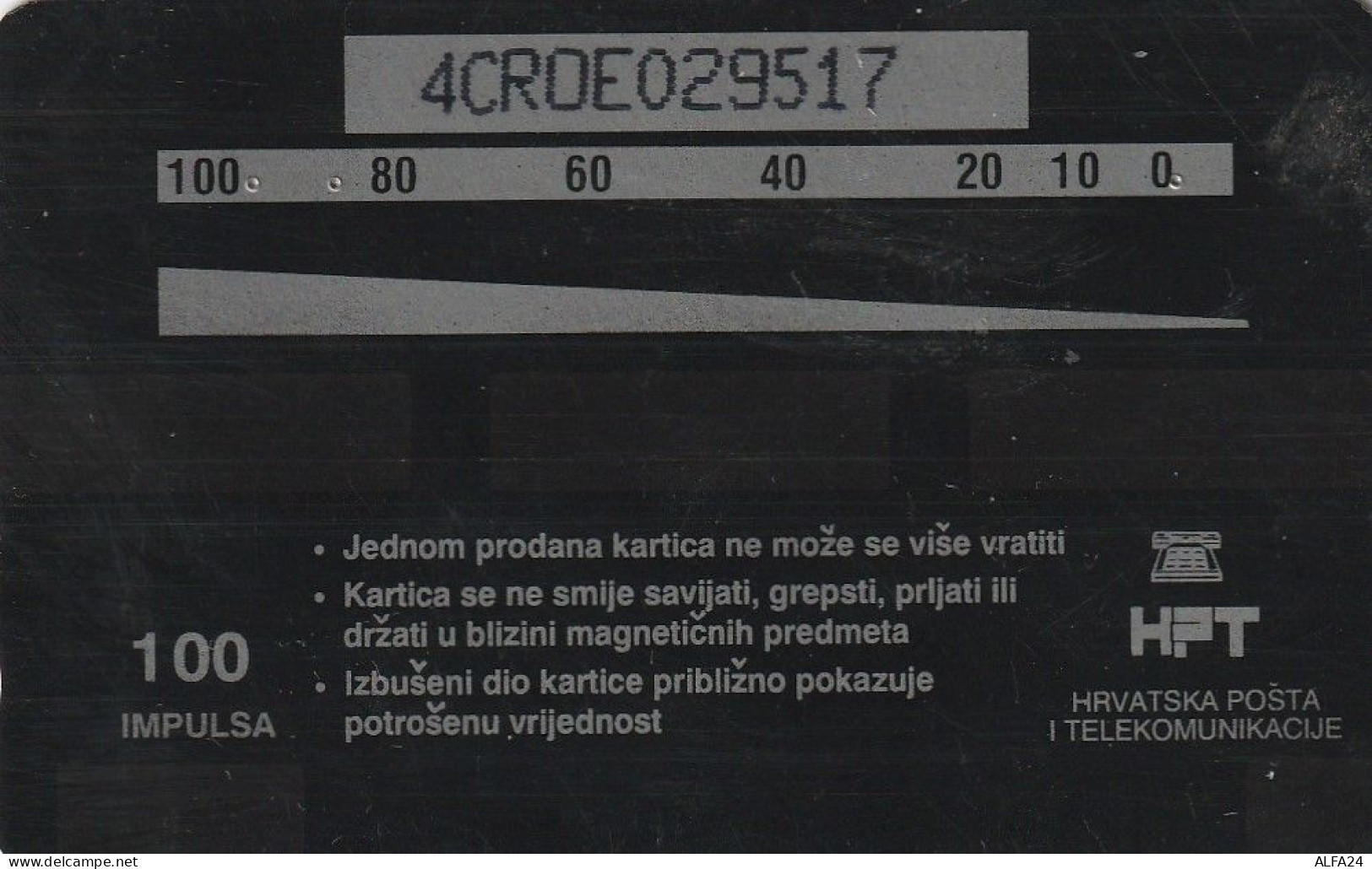 PHONE CARD CROAZIA  (CV775 - Croatie