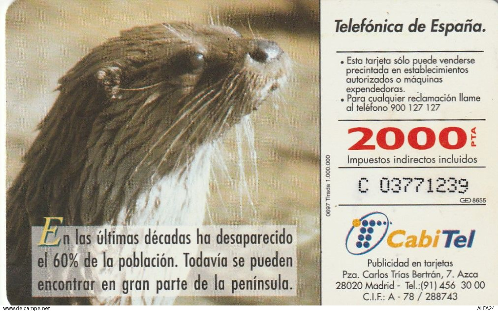 PHONE CARD SPAGNA  (CV766 - Commemorative Advertisment