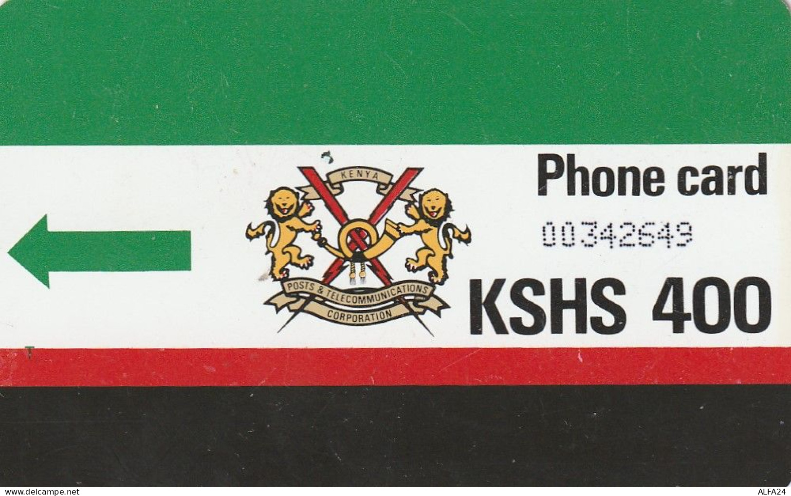 PHONE CARD KENIA  (CV760 - Kenya